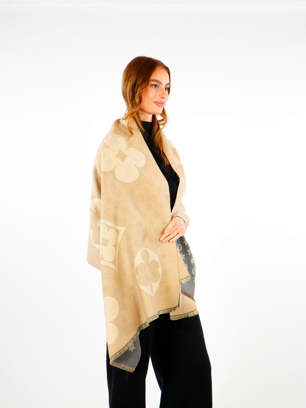 Winter Woolen Shawl  Elora