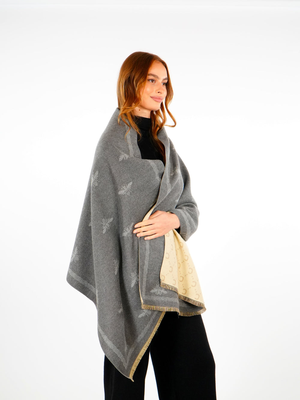 Winter Woolen Shawl  Elora