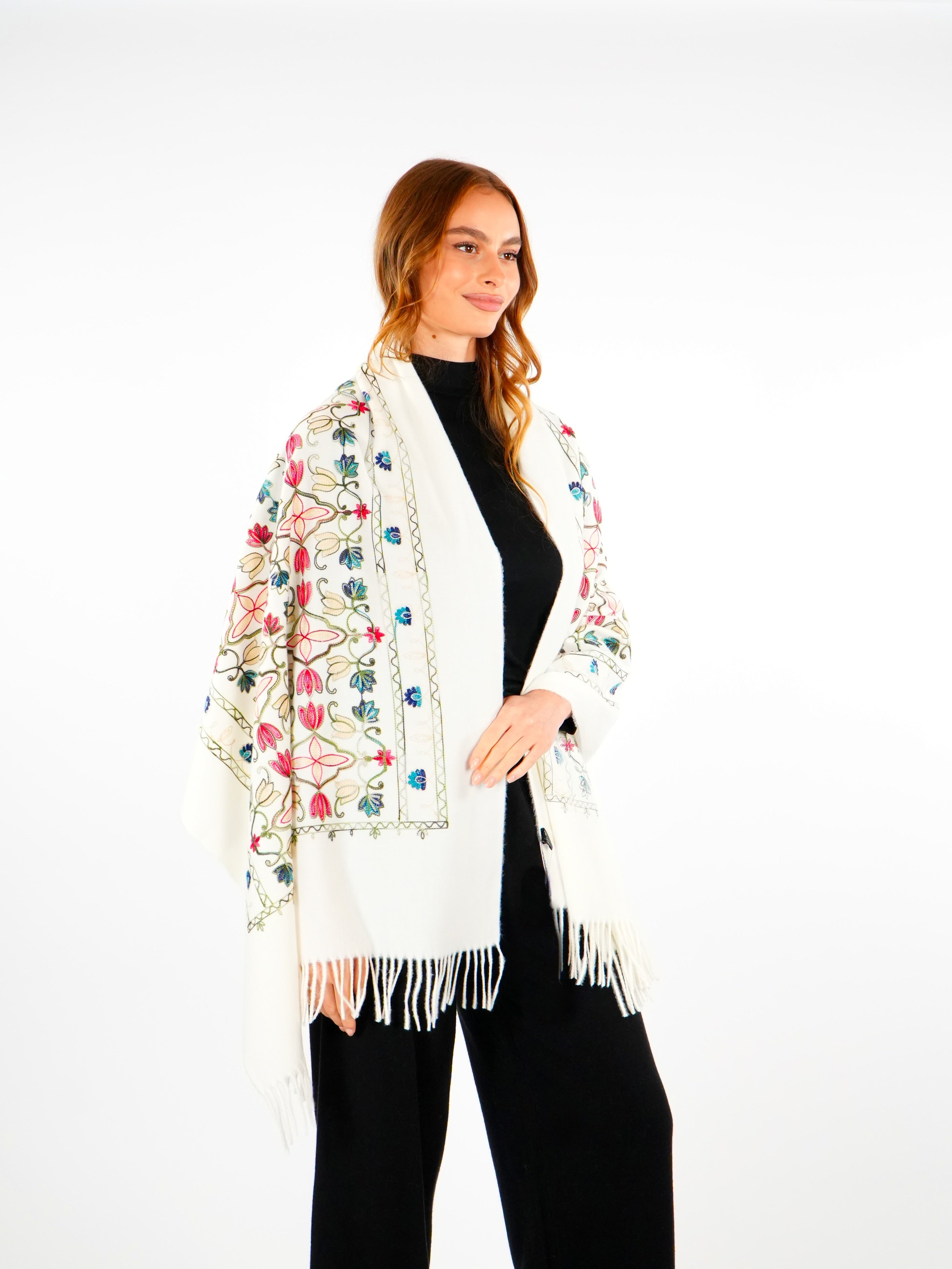 Winter Woolen Shawl  Elora