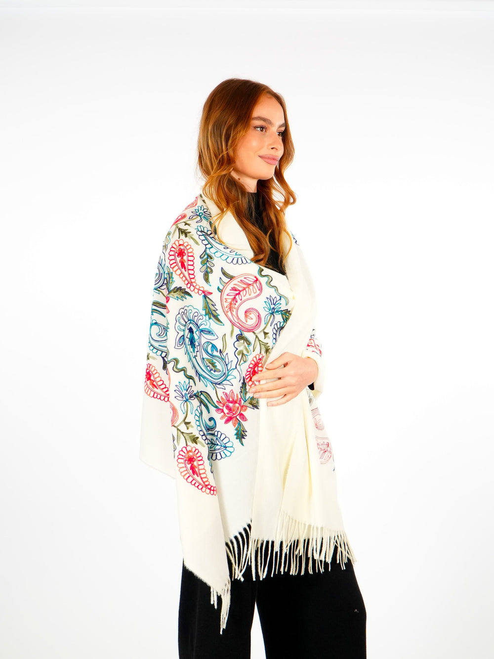 Winter Woolen Shawl  Elora