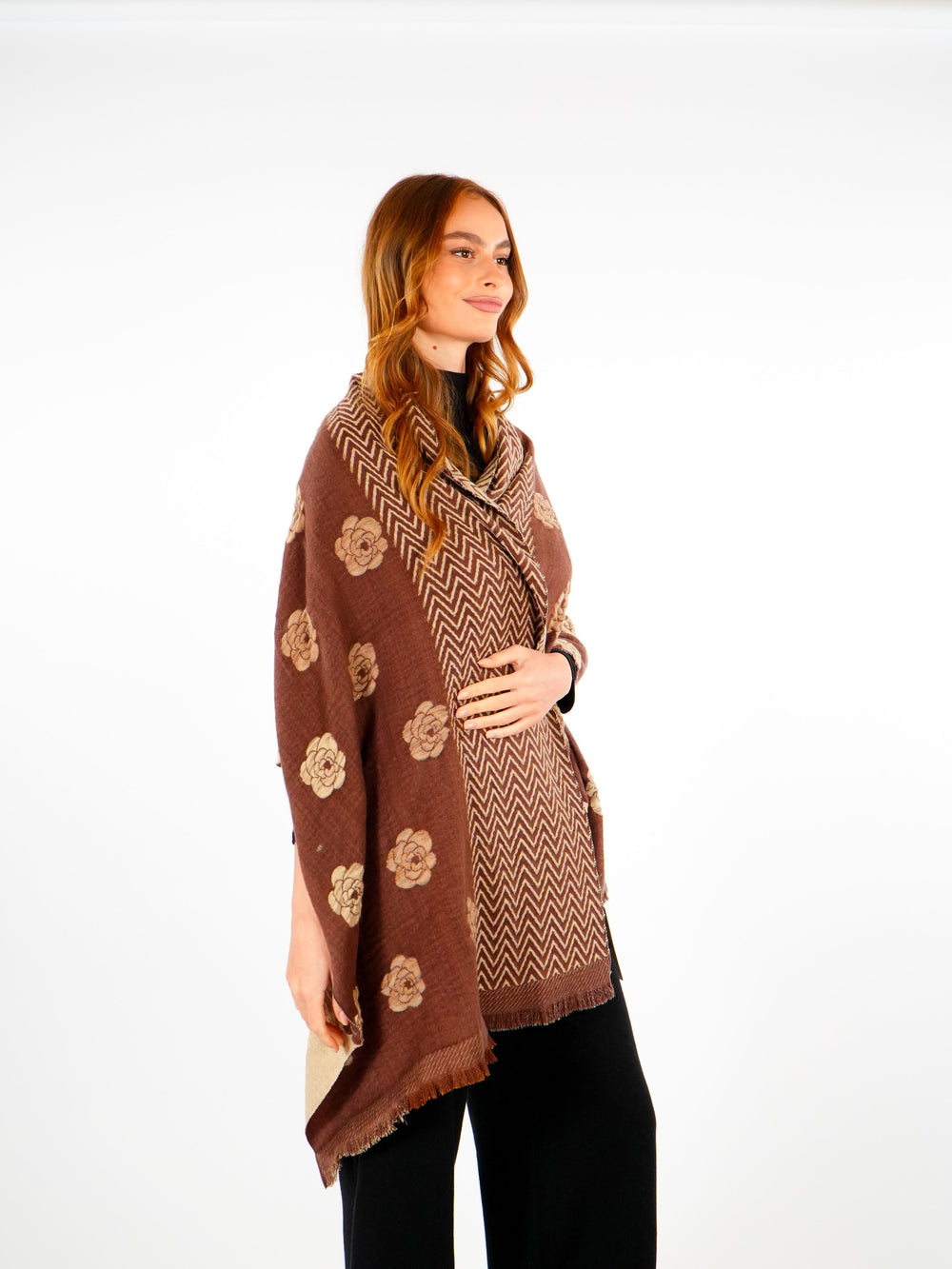 Winter Woolen Shawl  Elora