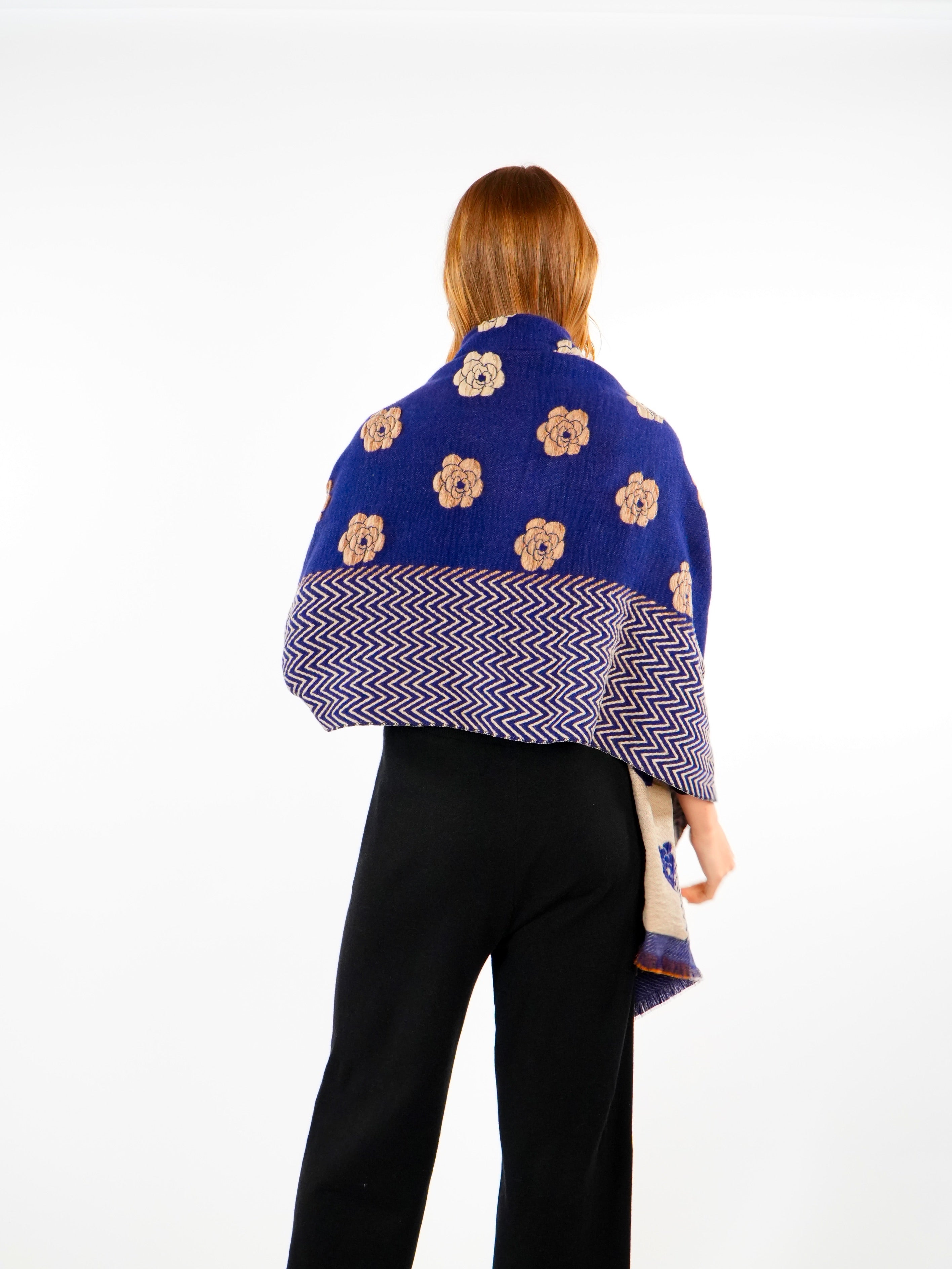 Winter Woolen Shawl  Elora
