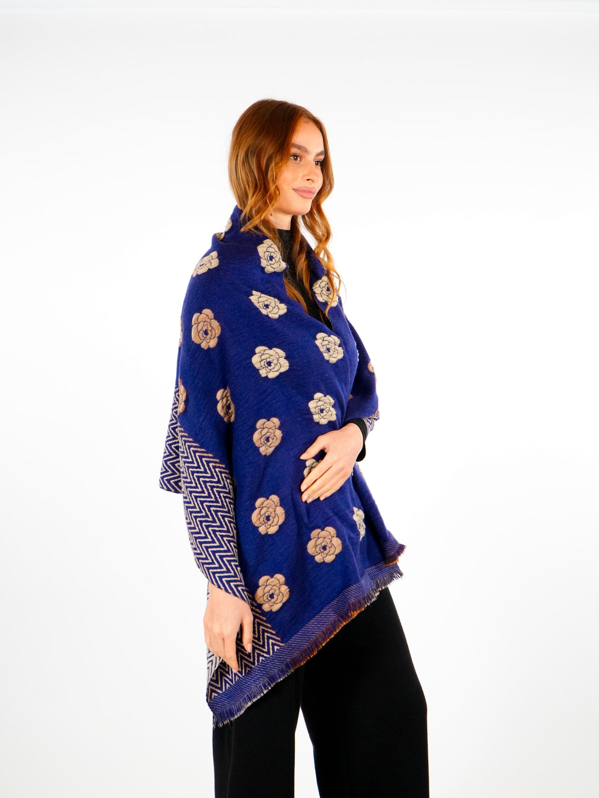 Winter Woolen Shawl  Elora