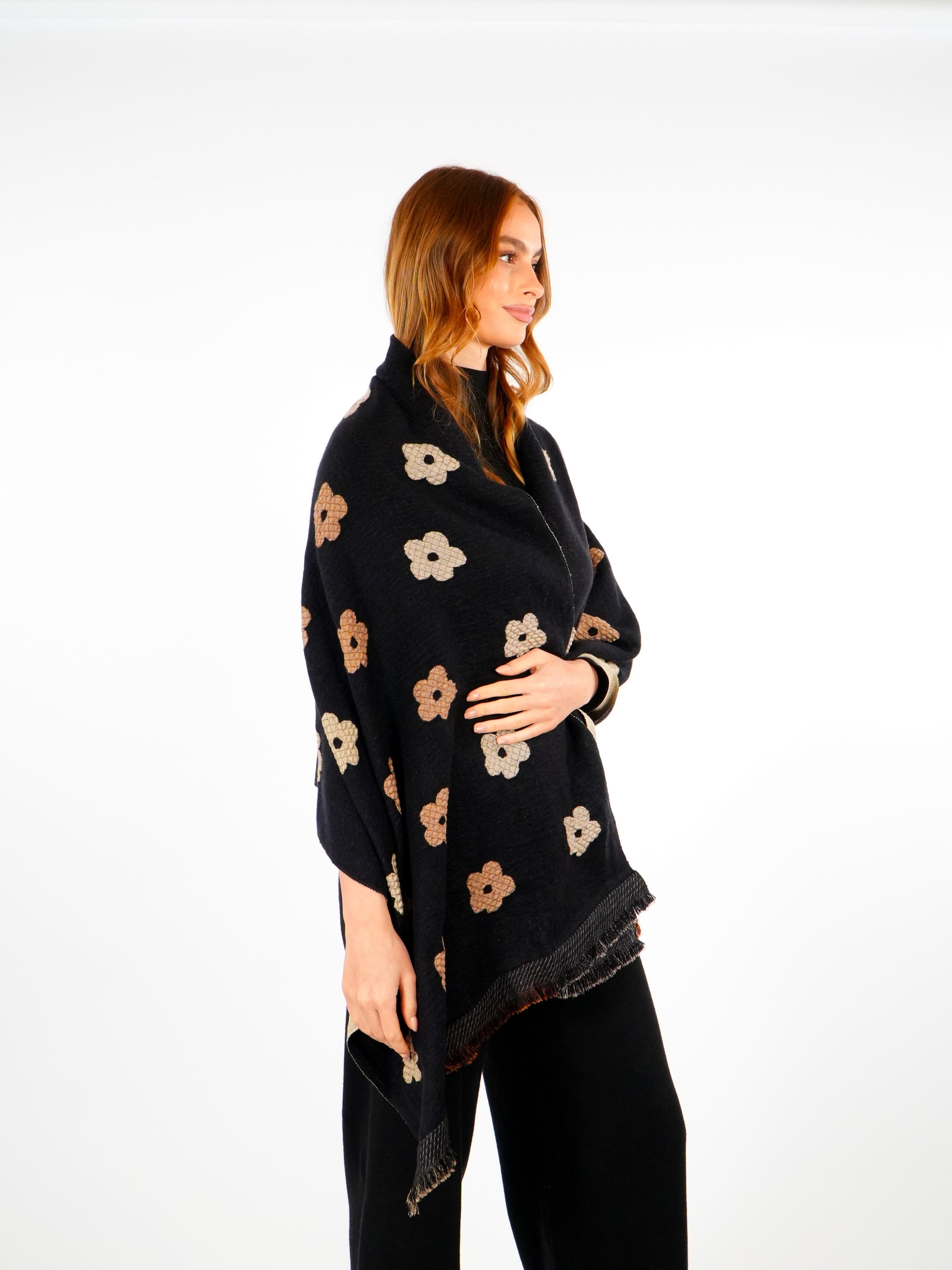 Winter Woolen Shawl  Elora