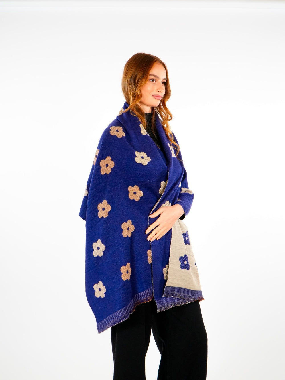 Winter Woolen Shawl  Elora