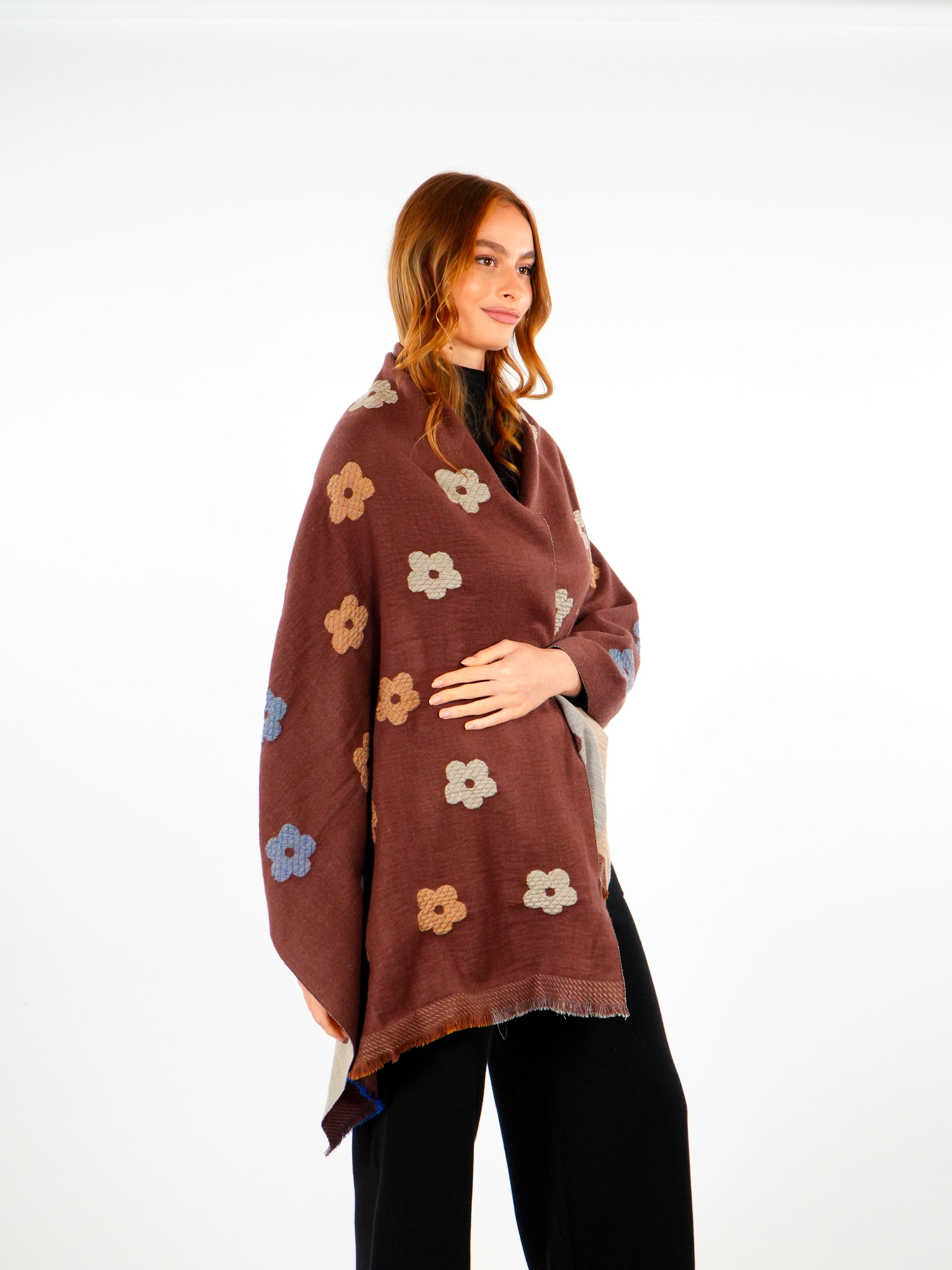 Winter Woolen Shawl  Elora