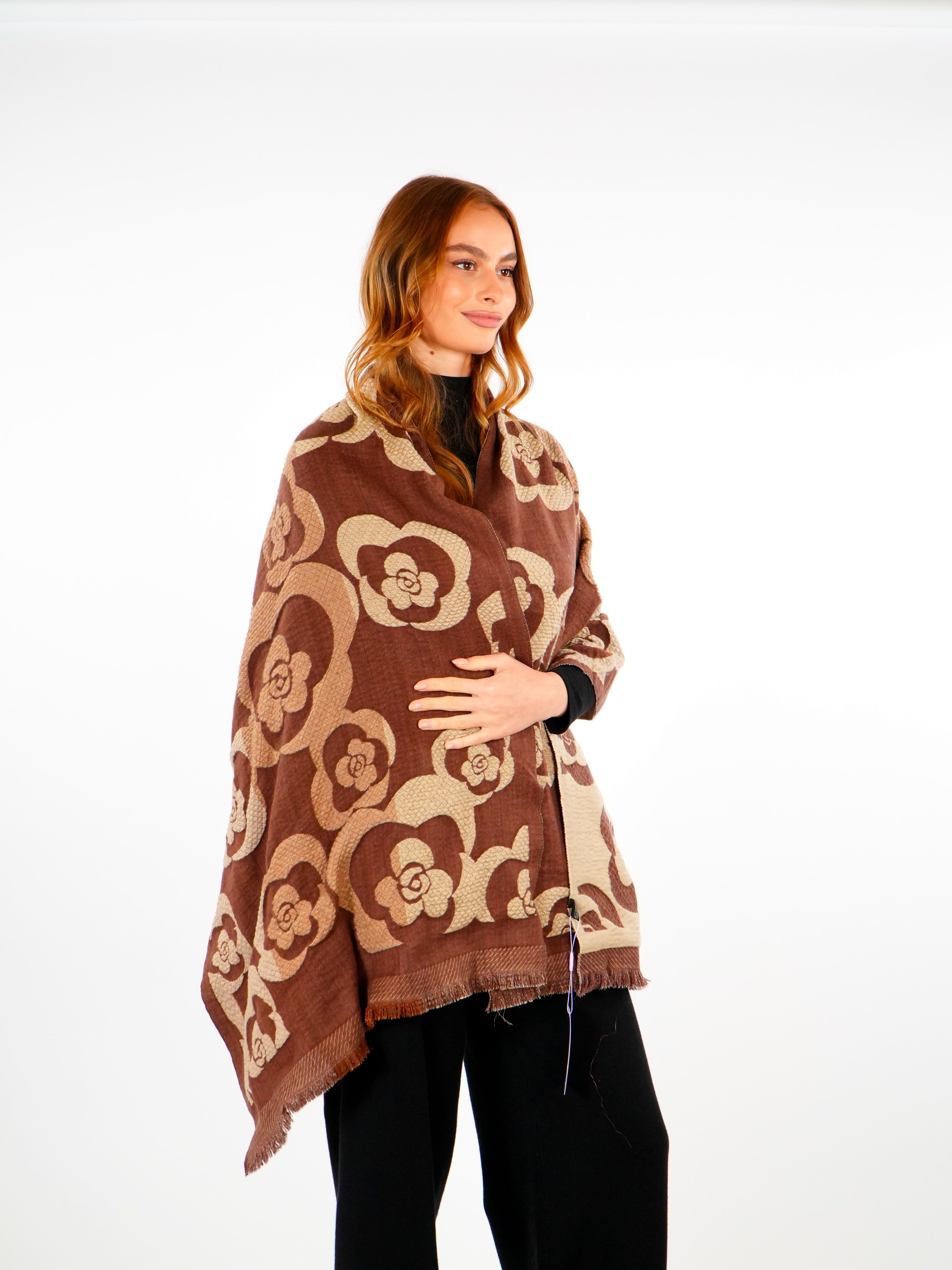 Winter Woolen Shawl  Elora