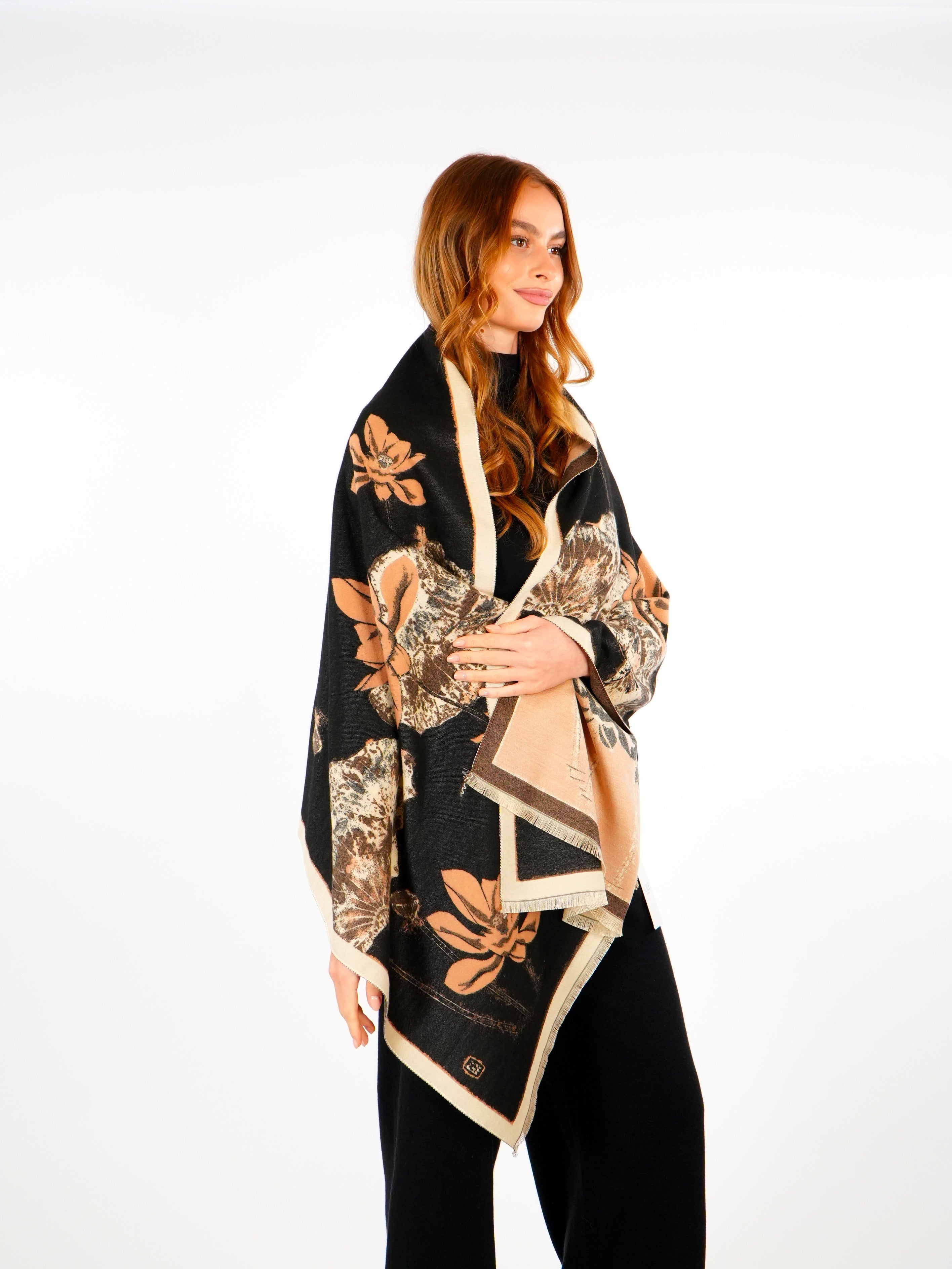 Winter Woolen Shawl  Elora