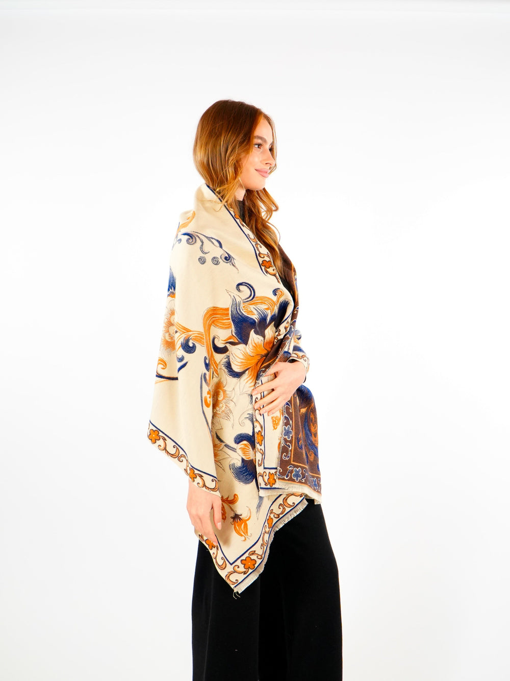 Winter Woolen Shawl  Elora