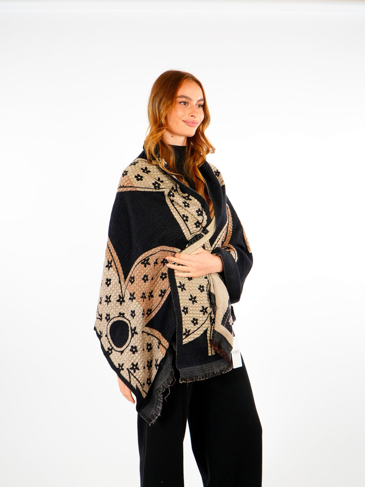 Winter Woolen Shawl  Elora