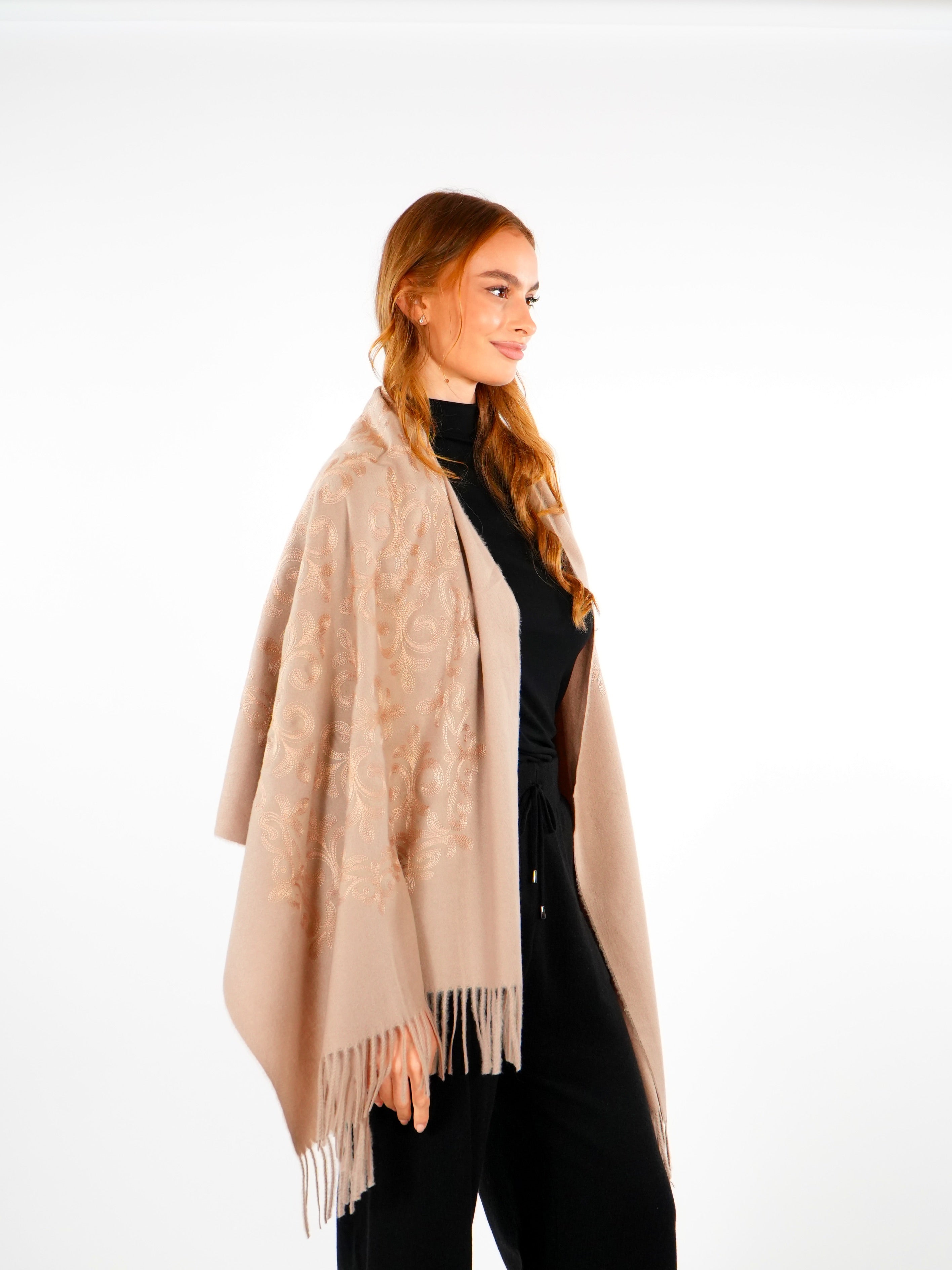 Winter Woolen Shawl  Elora