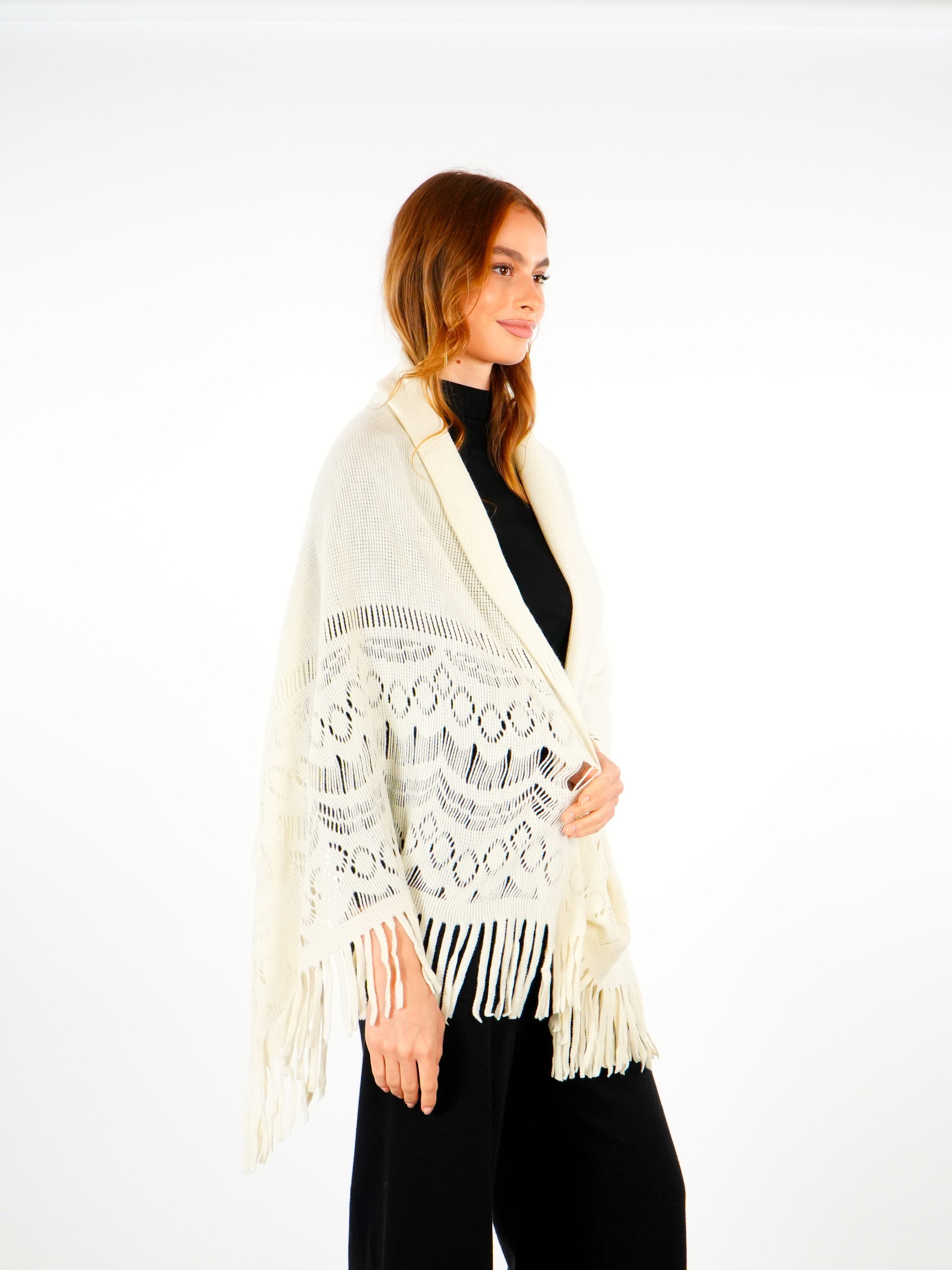 Winter Woolen Shawl  Elora