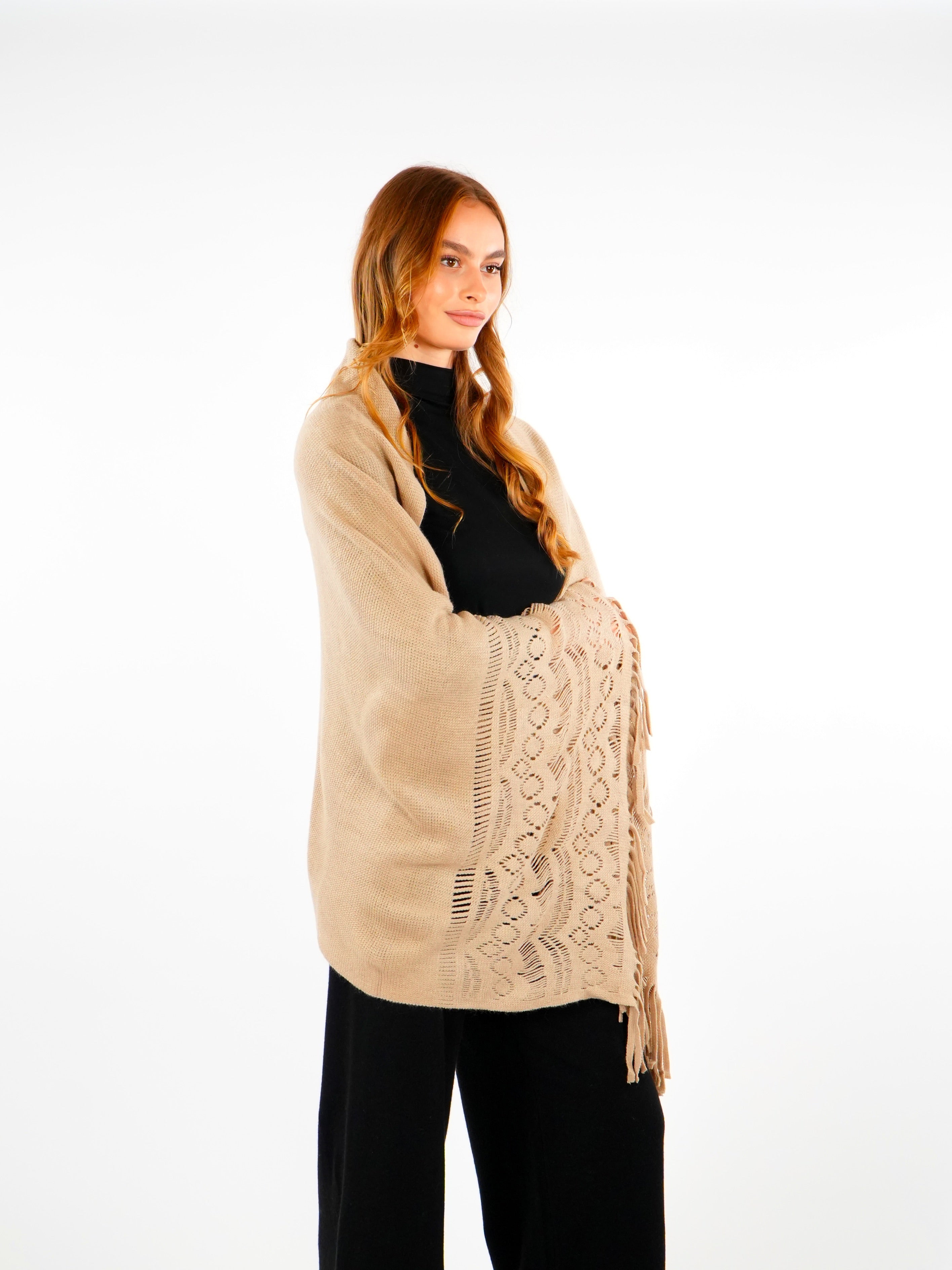 Winter Woolen Shawl  Elora