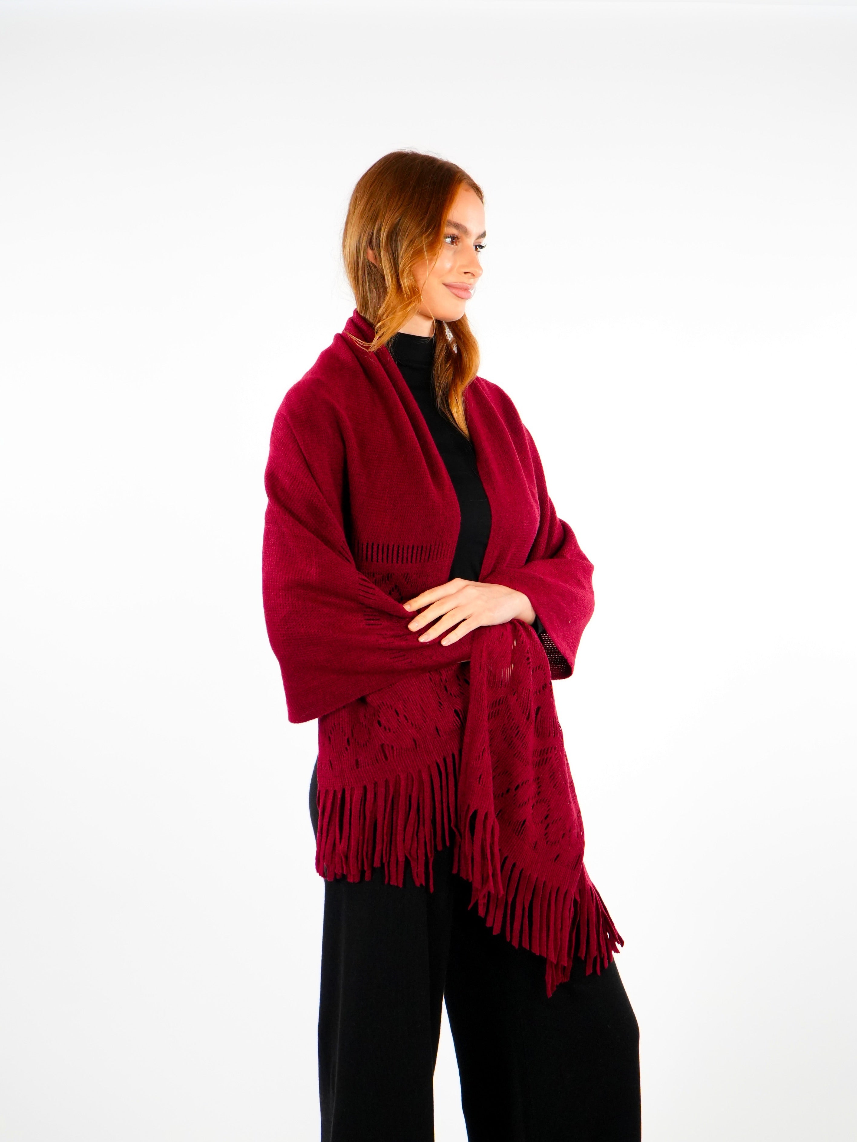 Winter Woolen Shawl  Elora