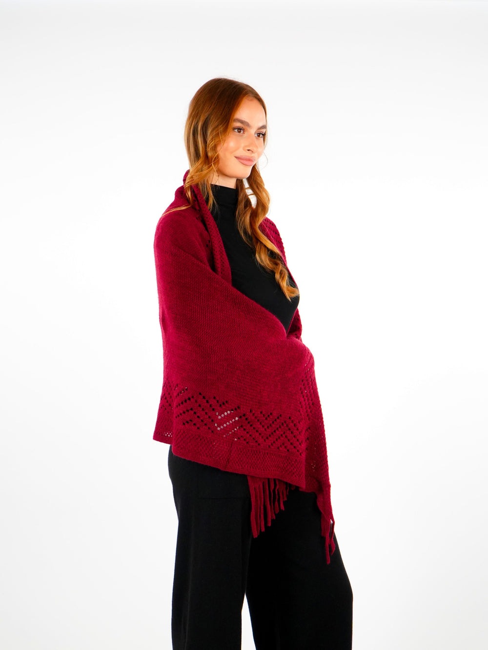 Winter Woolen Shawl  Elora