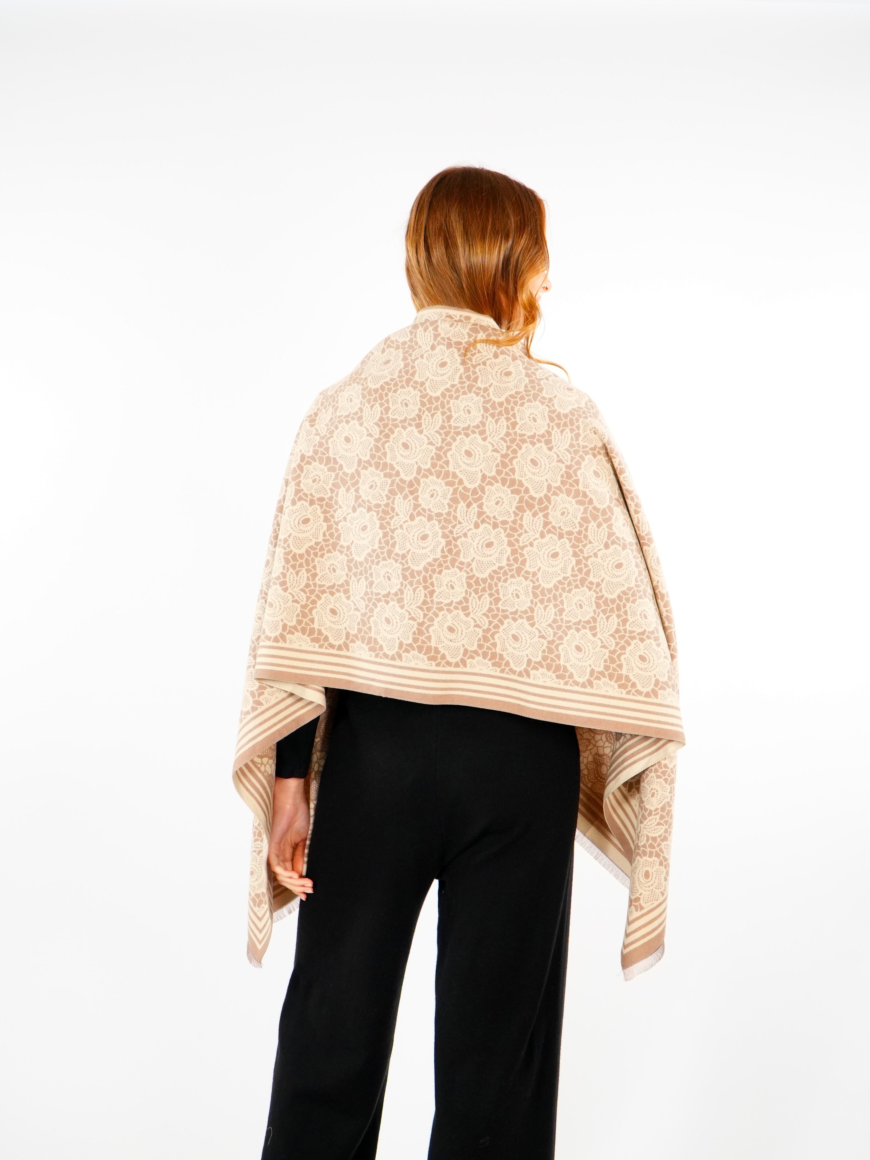Winter Woolen Shawl  Elora