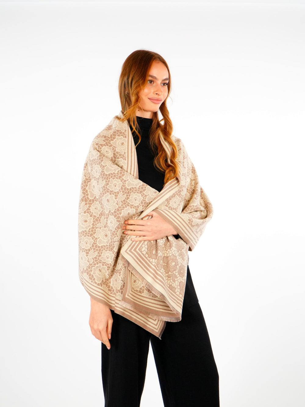 Winter Woolen Shawl  Elora