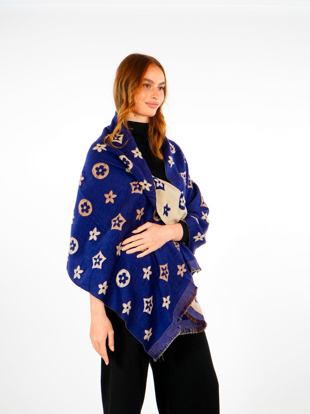 Winter Woolen Shawl  Elora