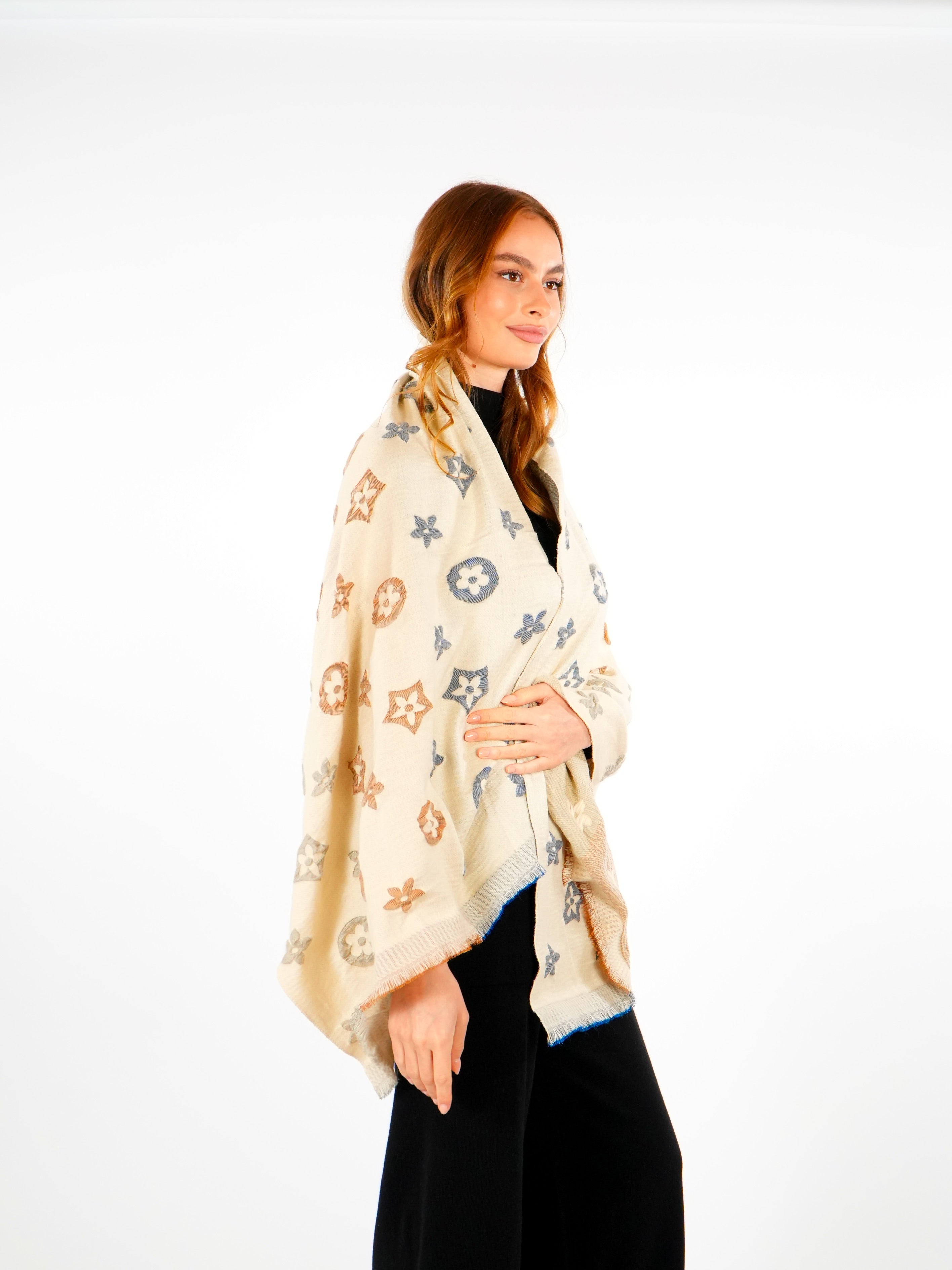 Winter Woolen Shawl  Elora