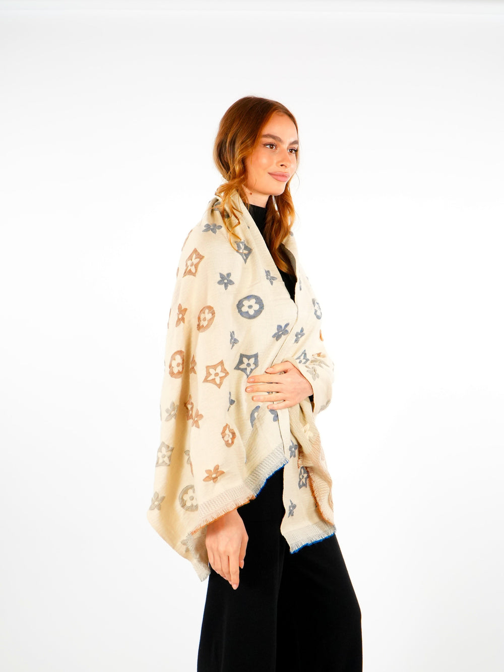 Winter Woolen Shawl  Elora