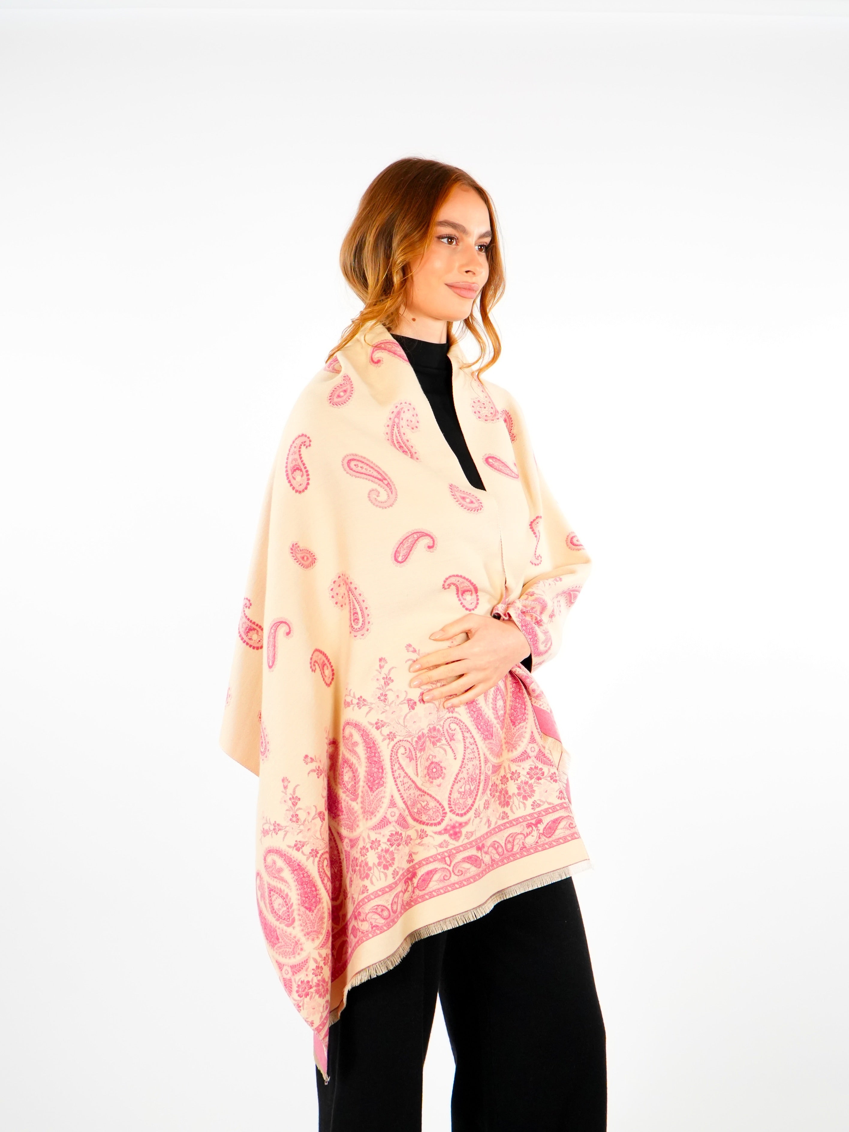 Winter Woolen Shawl  Elora