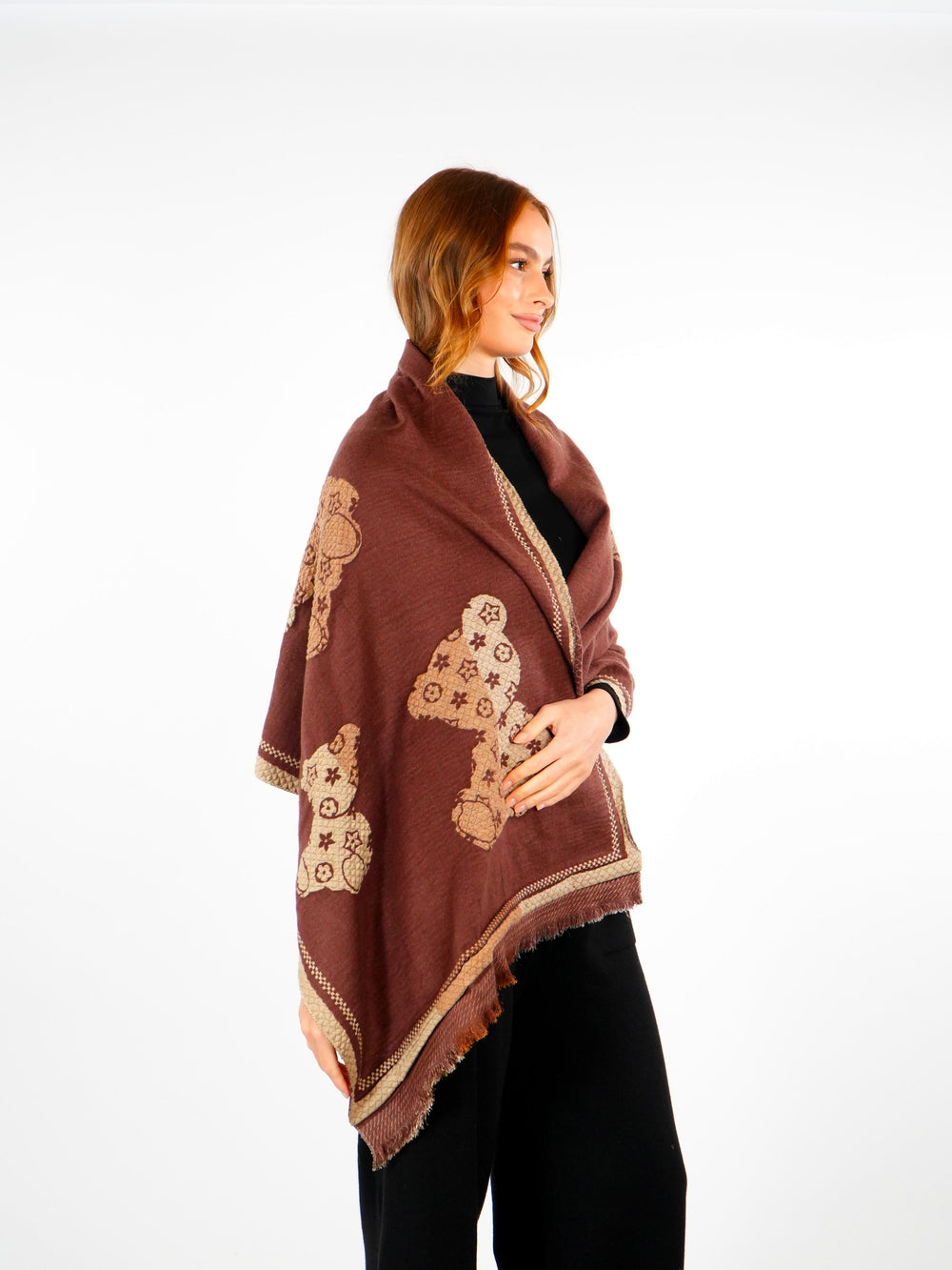 Winter Woolen Shawl  Elora