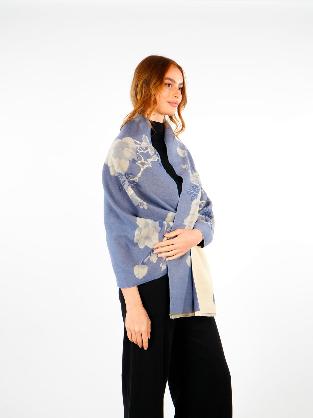 Winter Woolen Shawl  Elora