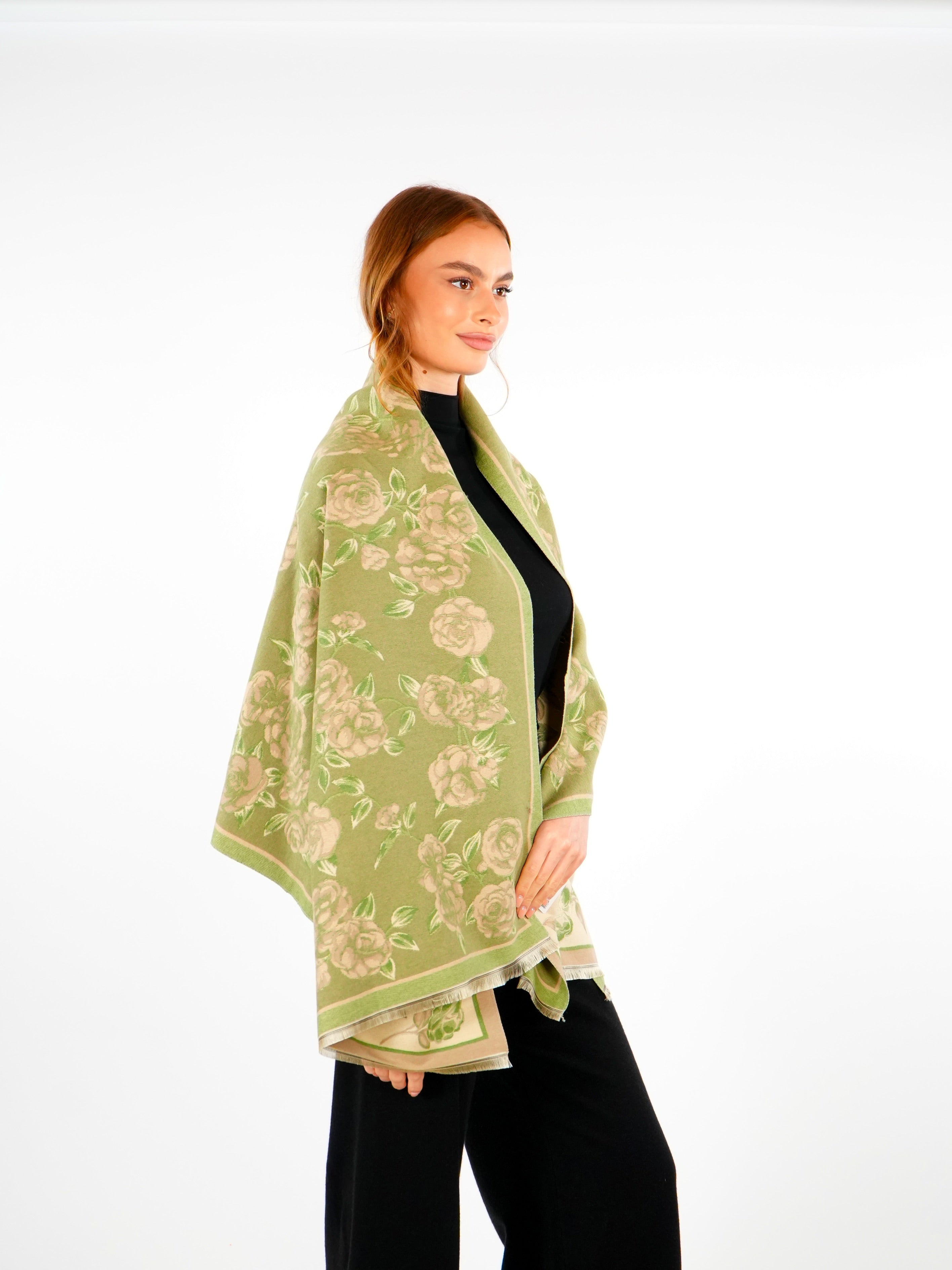 Winter Woolen Shawl  Elora