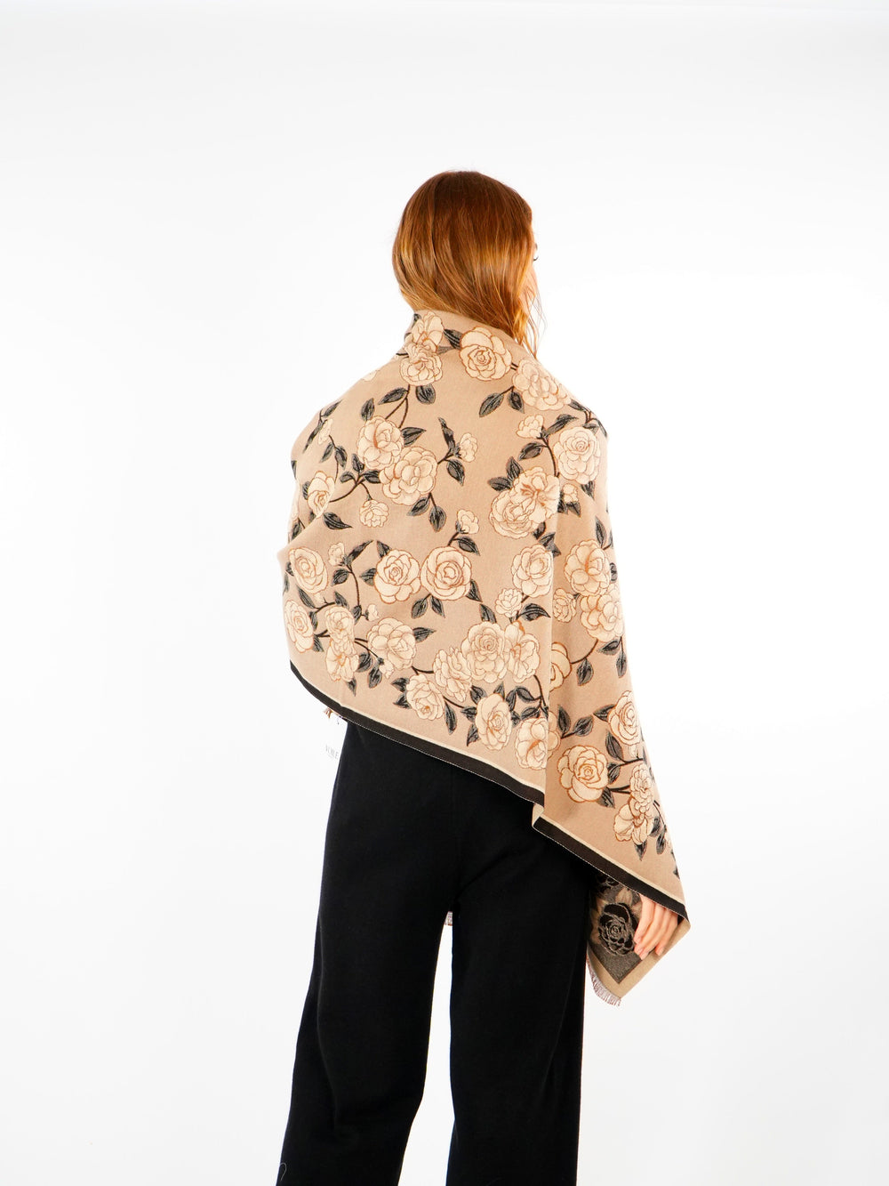 Winter Woolen Shawl  Elora