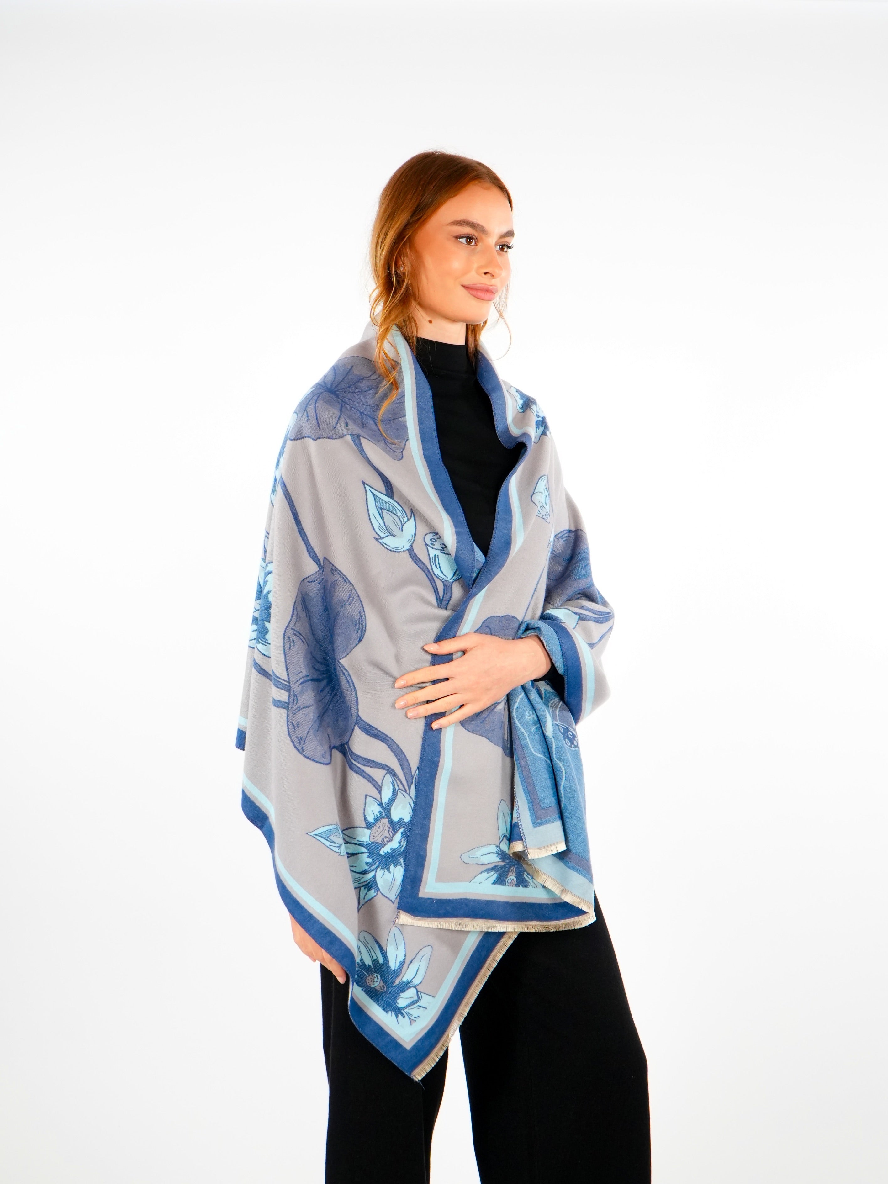 Winter Woolen Shawl  Elora