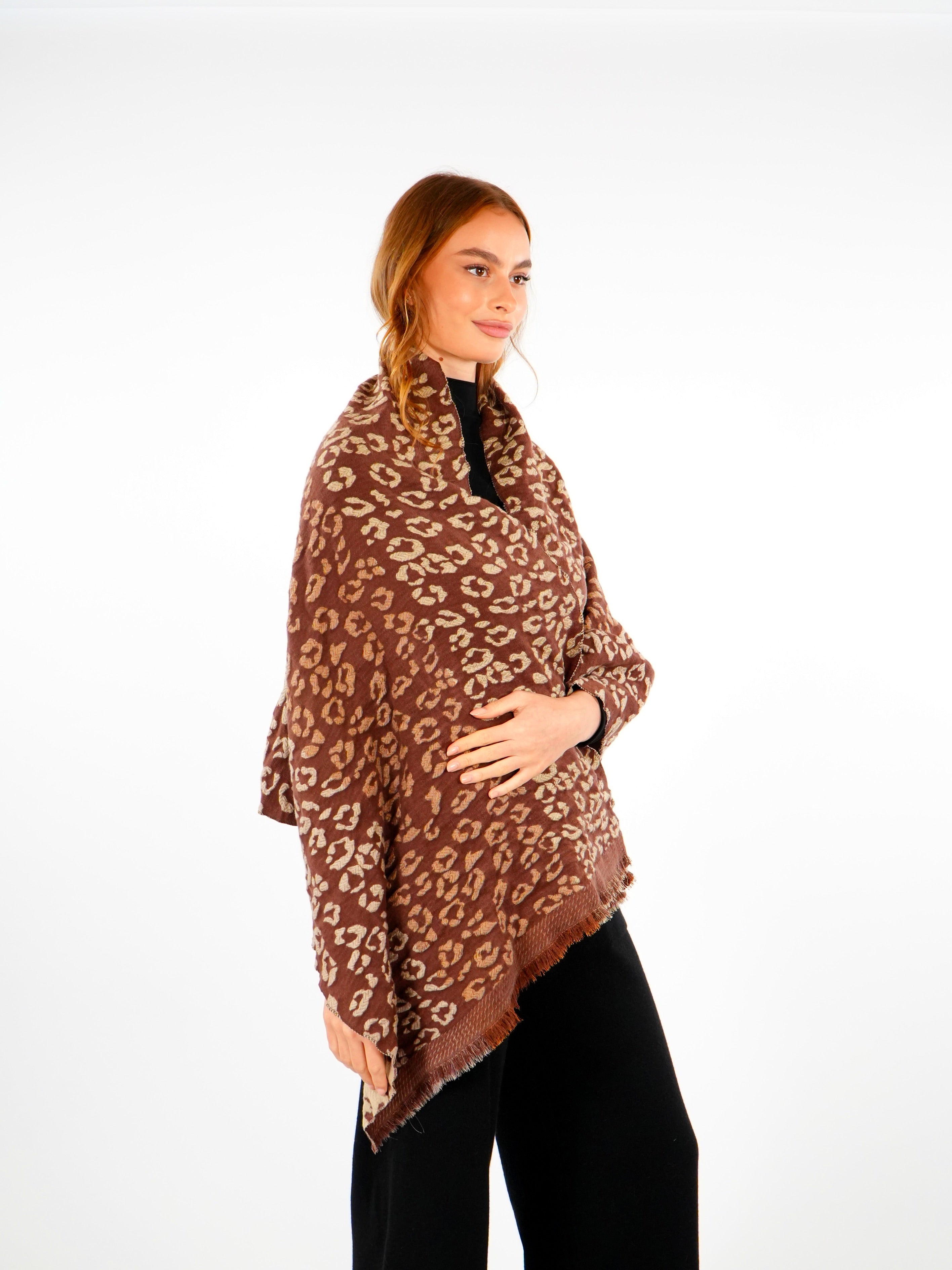 Winter Woolen Shawl  Elora