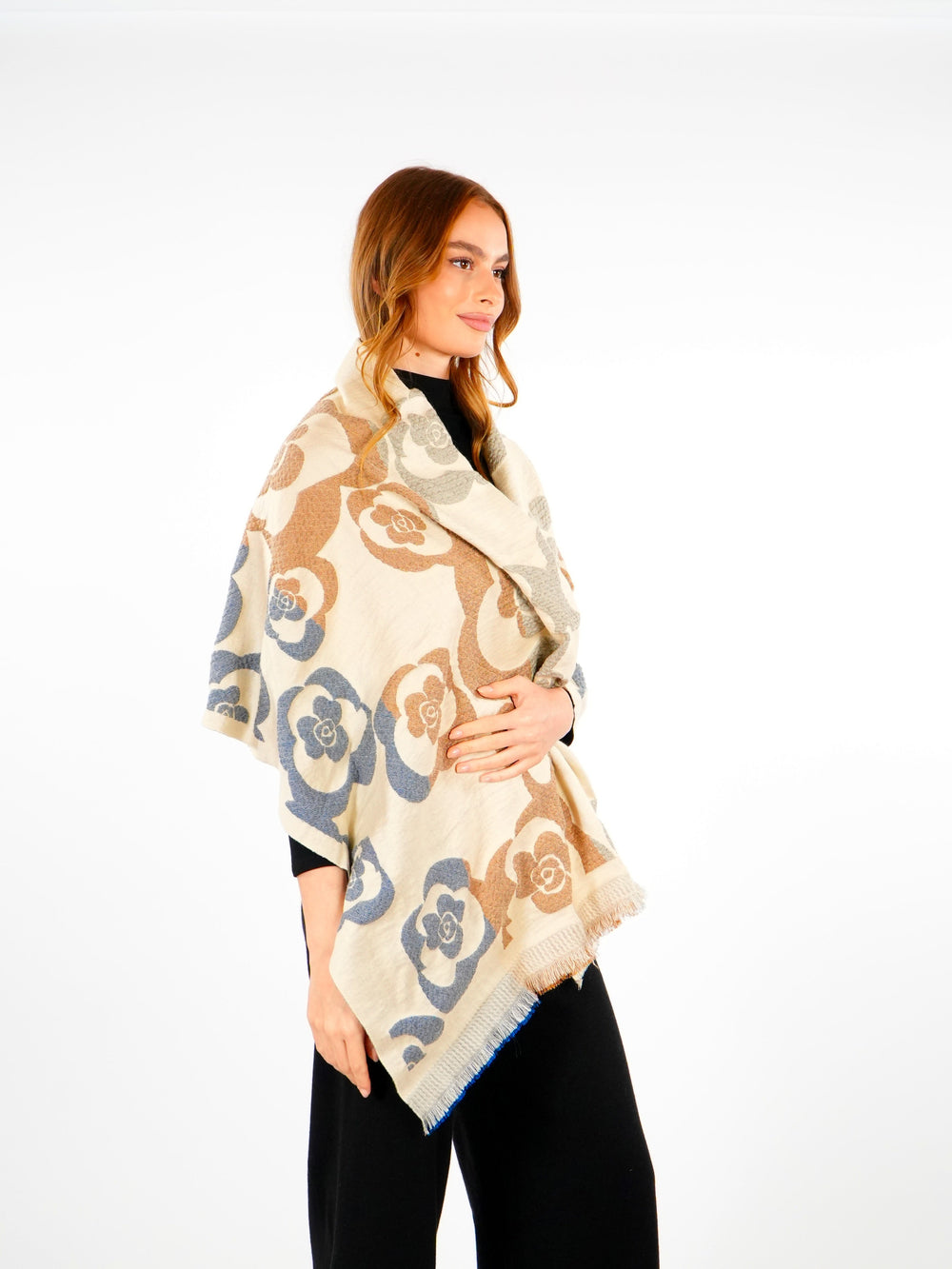 Winter Woolen Shawl  Elora