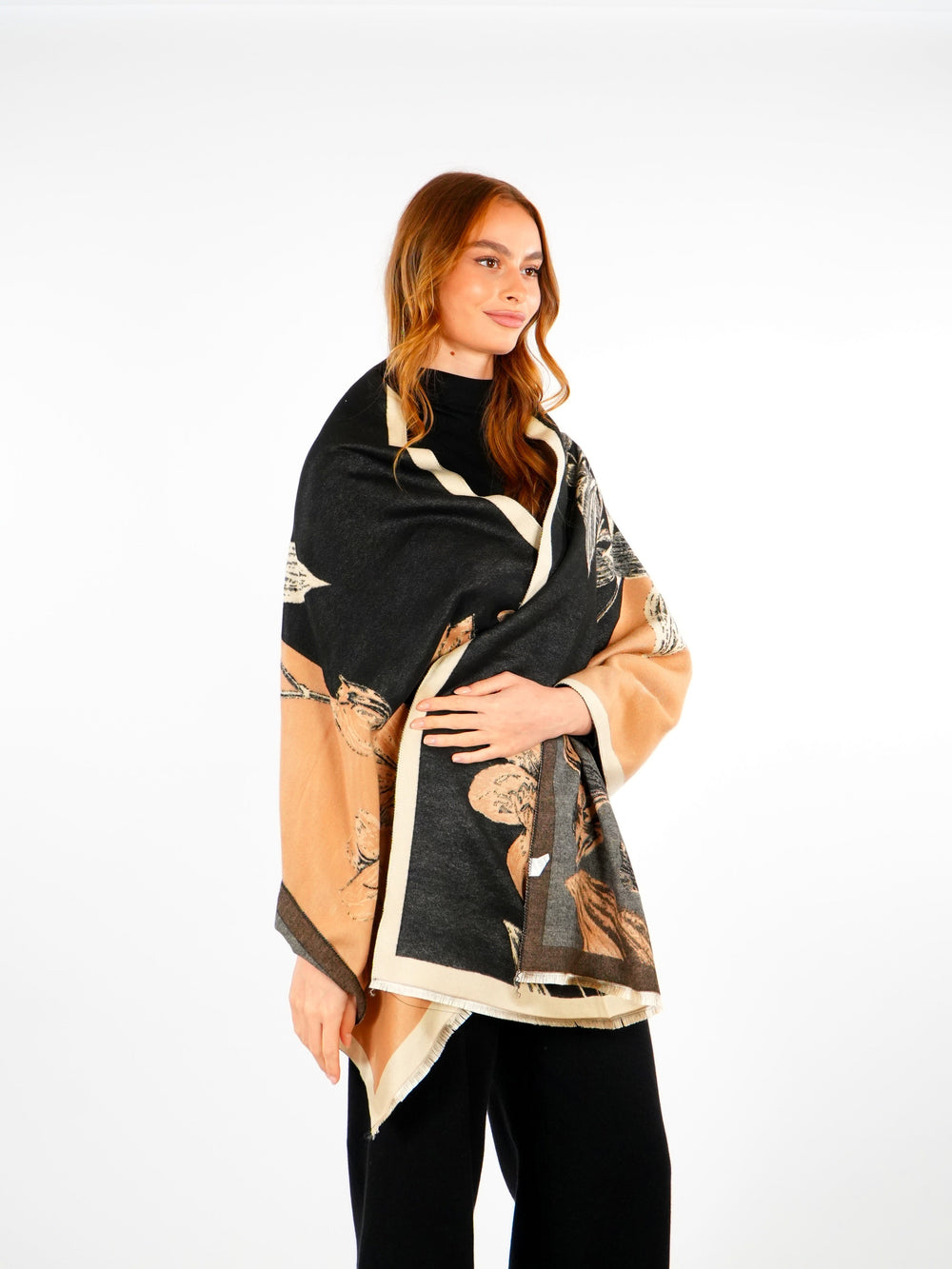 Winter Woolen Shawl  Elora