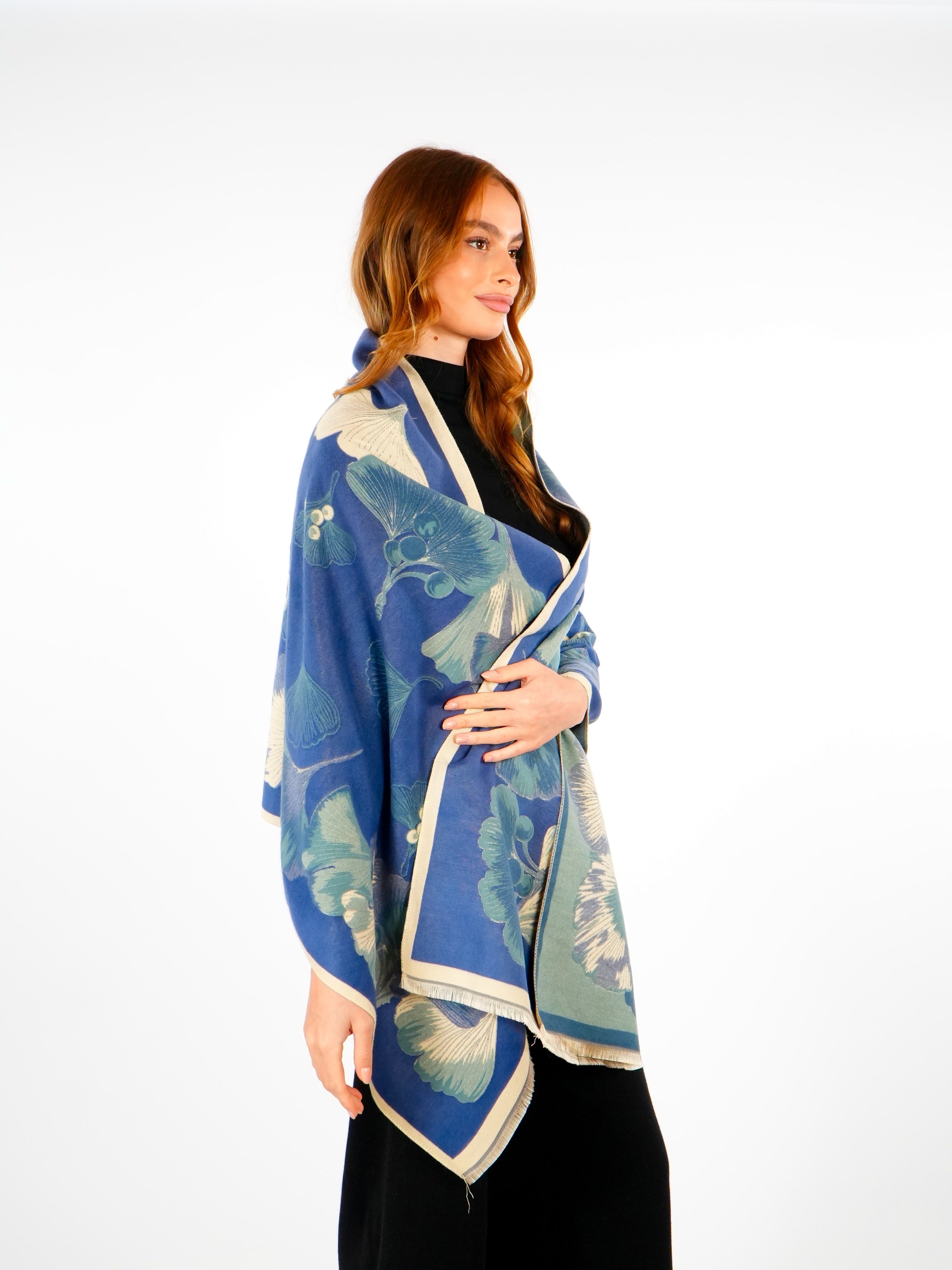 Winter Woolen Shawl  Elora