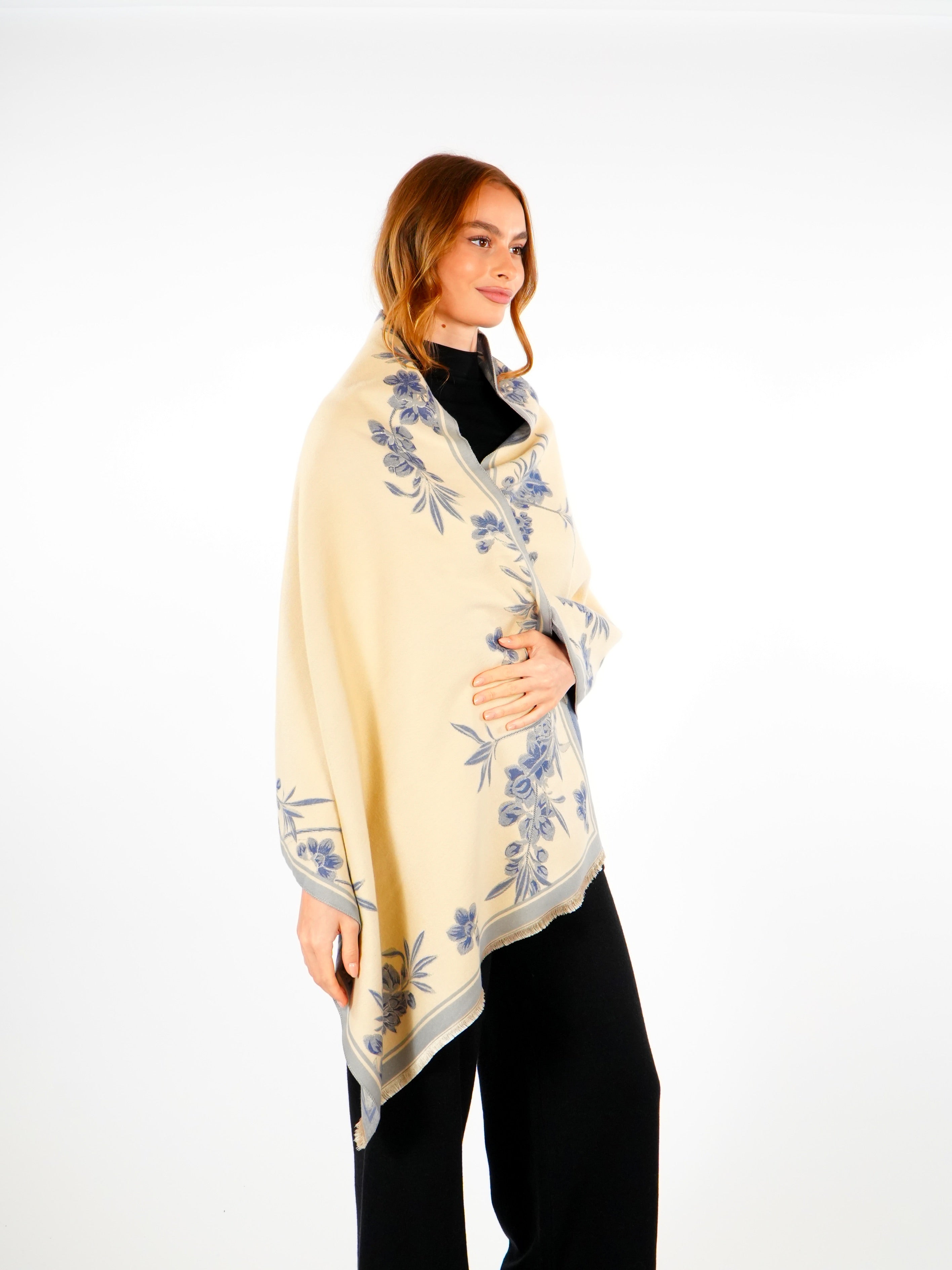 Winter Woolen Shawl  Elora