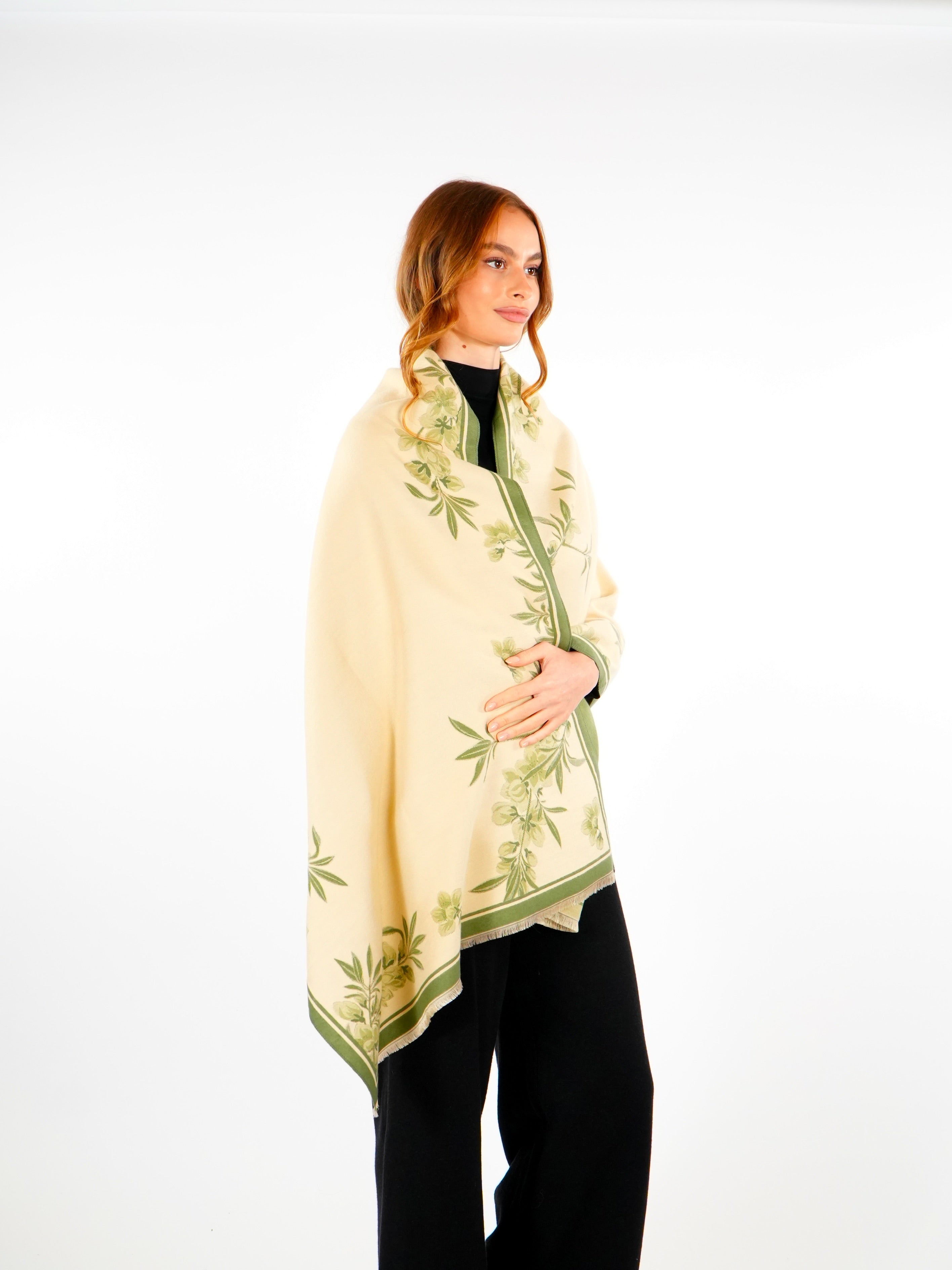 Winter Woolen Shawl  Elora