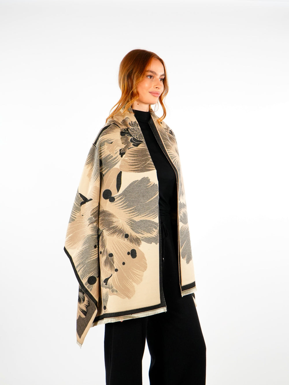 Winter Woolen Shawl  Elora