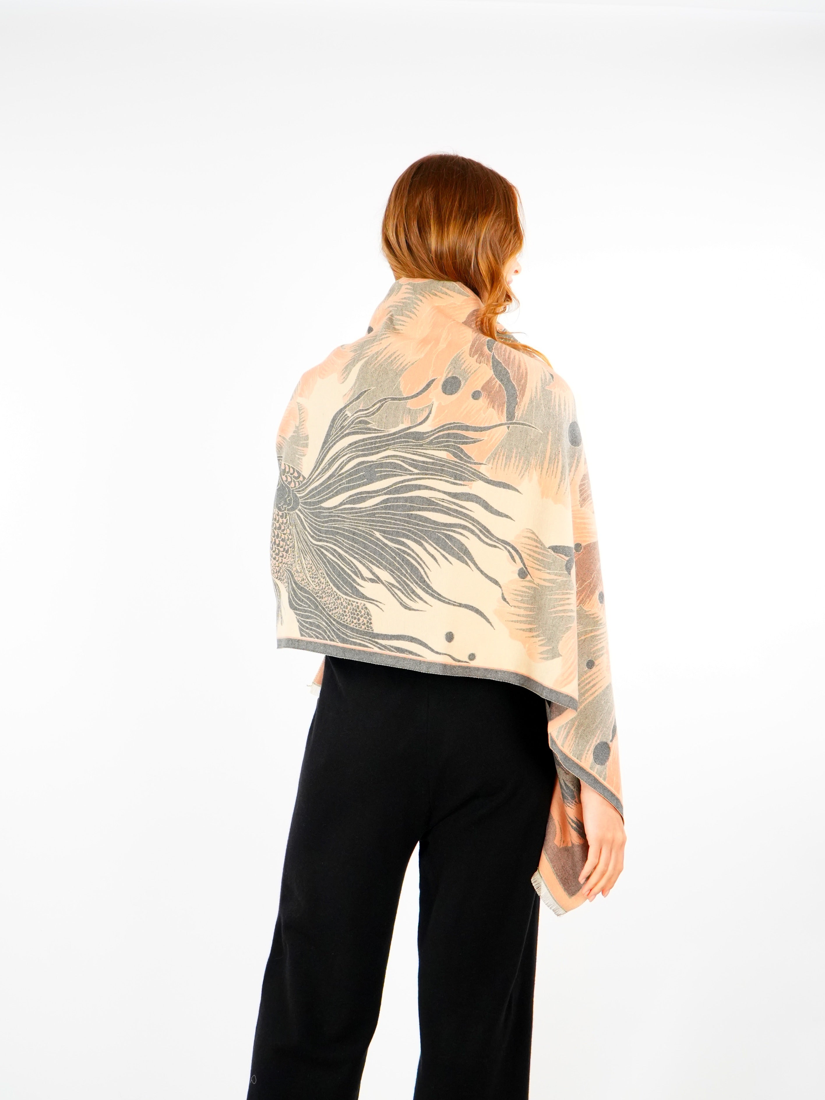 Winter Woolen Shawl  Elora