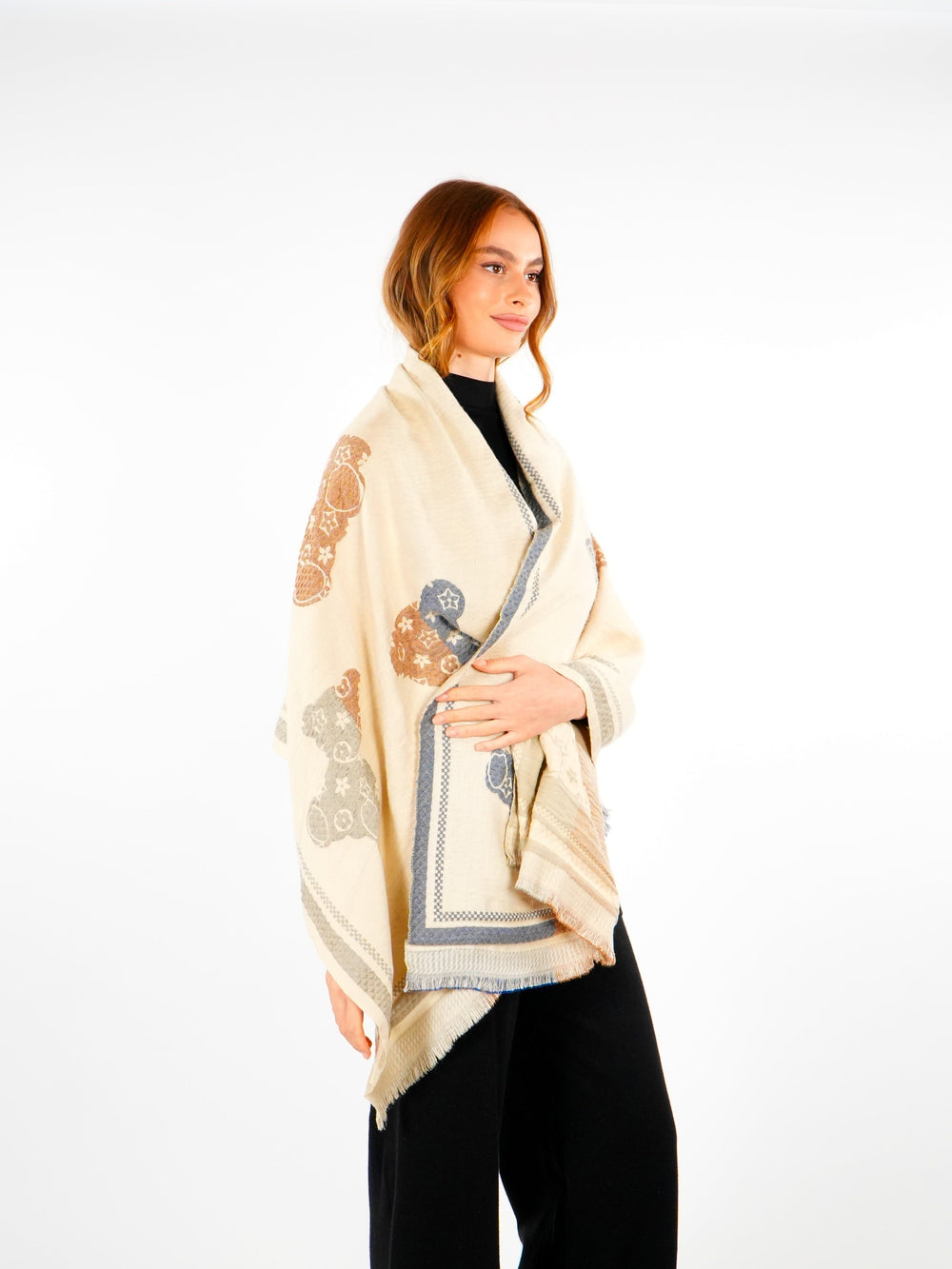 Winter Woolen Shawl  Elora