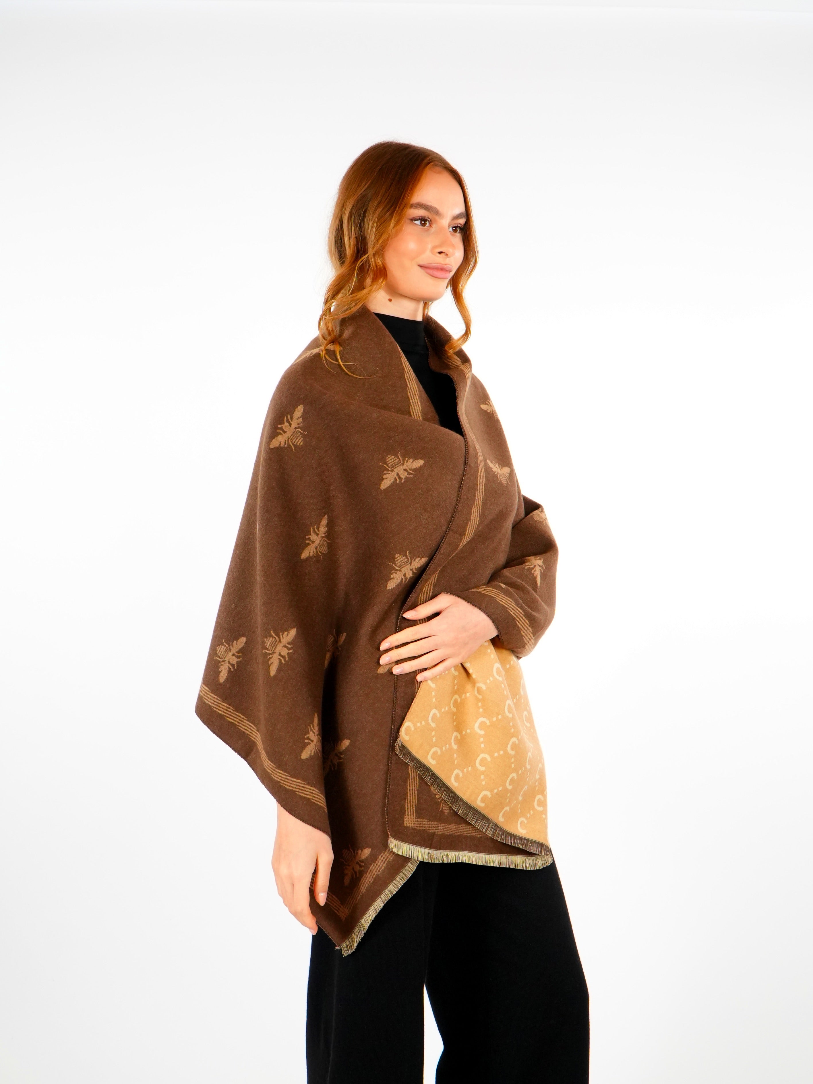 Winter Woolen Shawl  Elora