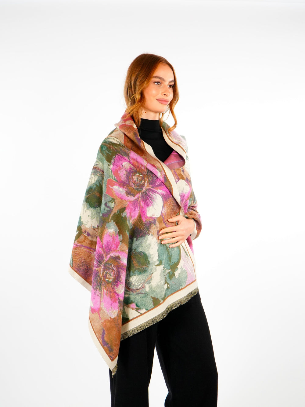 Winter Woolen Shawl  Elora