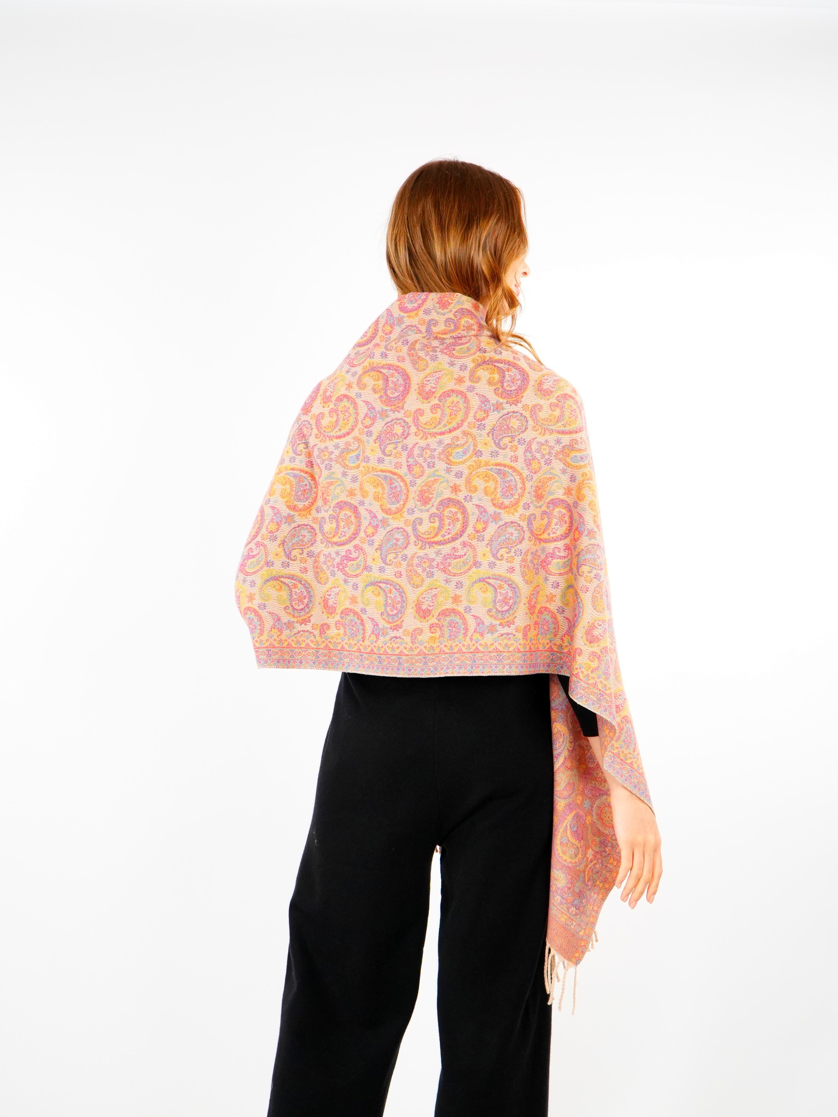 Winter Woolen Shawl  Elora