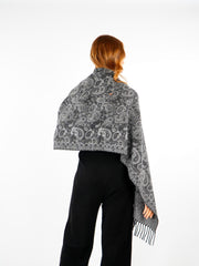 Winter Woolen Shawl  Elora
