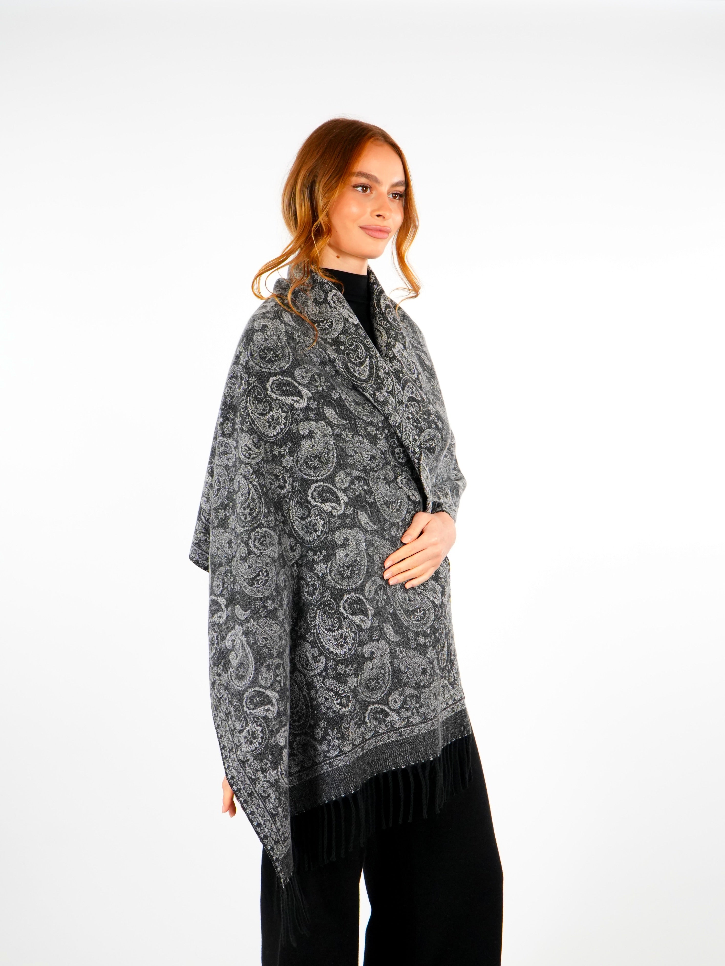 Winter Woolen Shawl  Elora