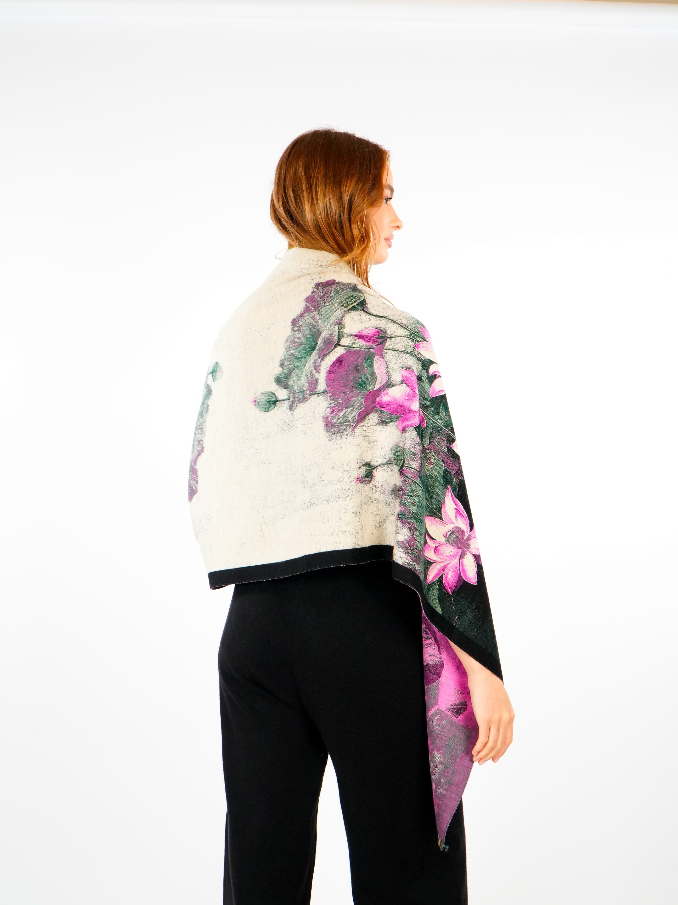 Winter Woolen Shawl  Elora