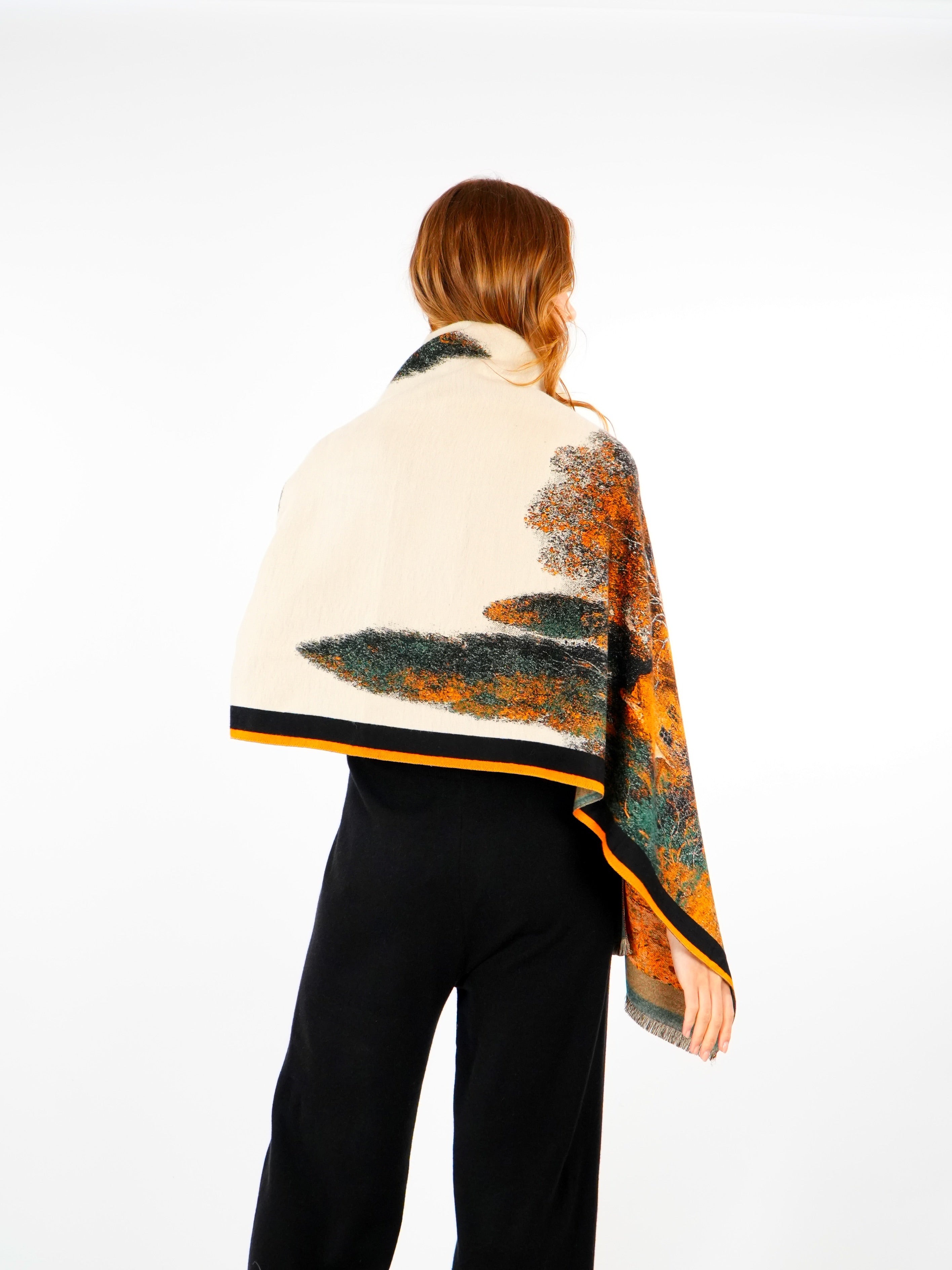 Winter Woolen Shawl  Elora