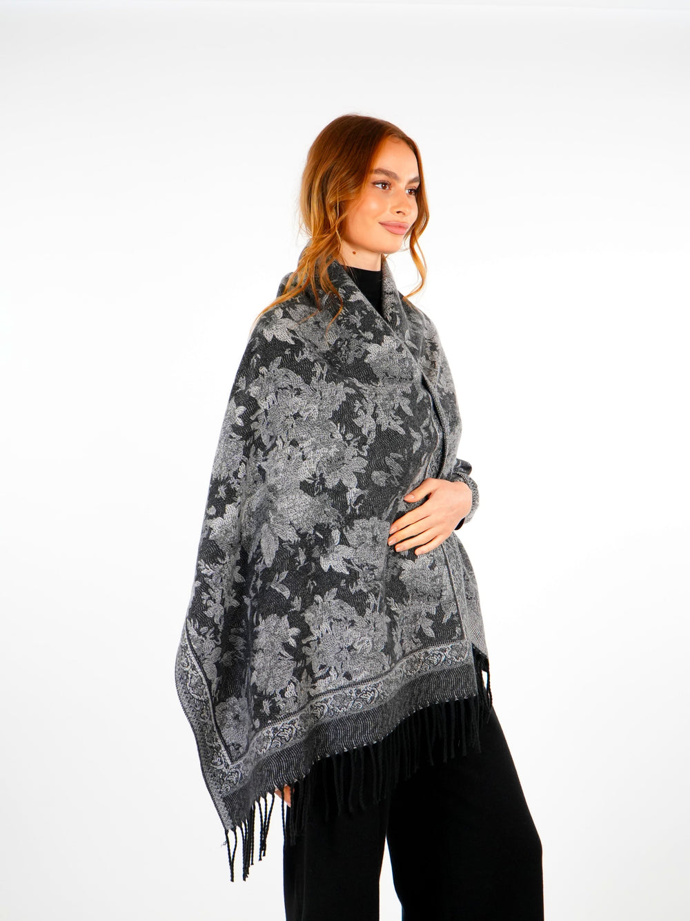 Winter Woolen Shawl  Elora