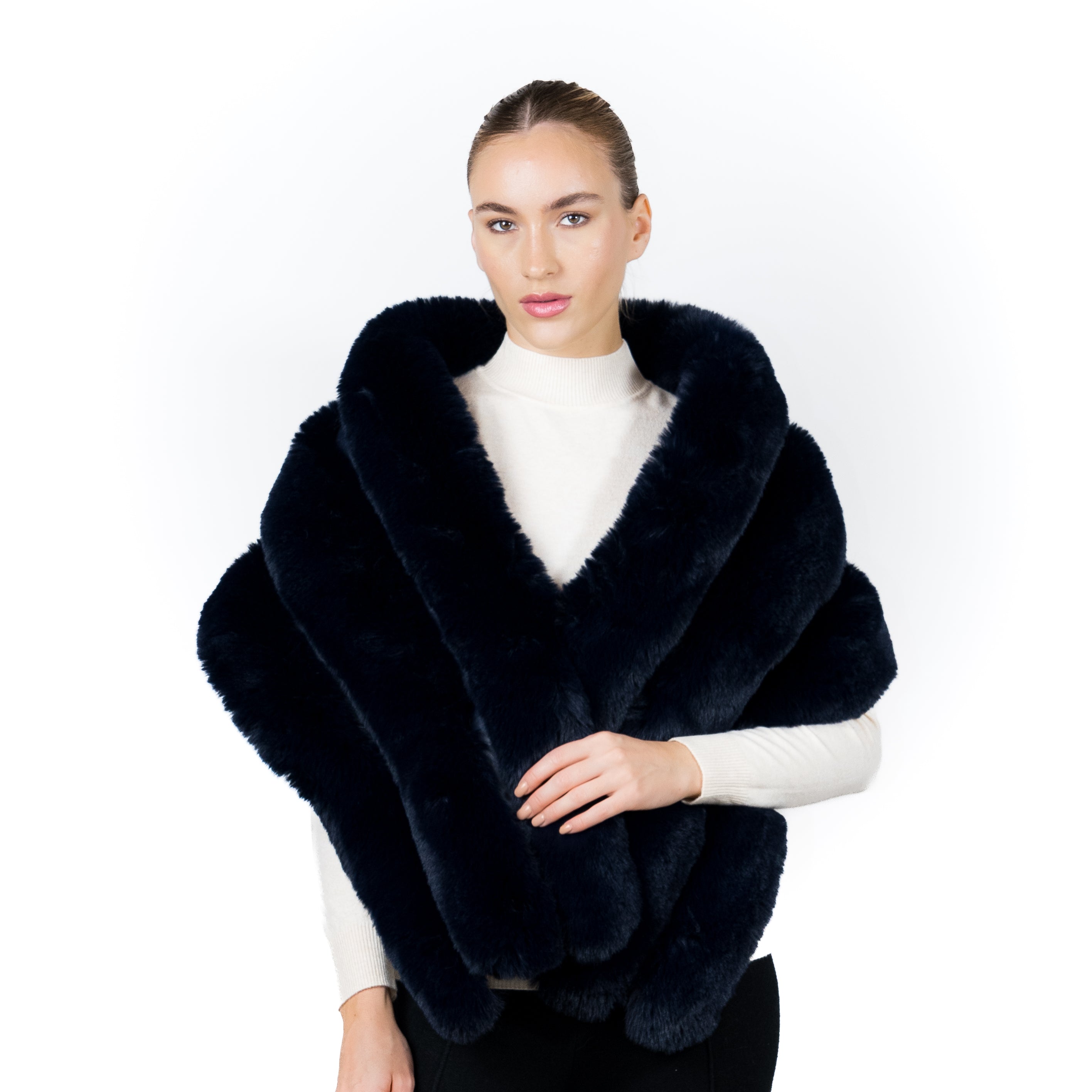 Soft Fur Shoulder Scarf