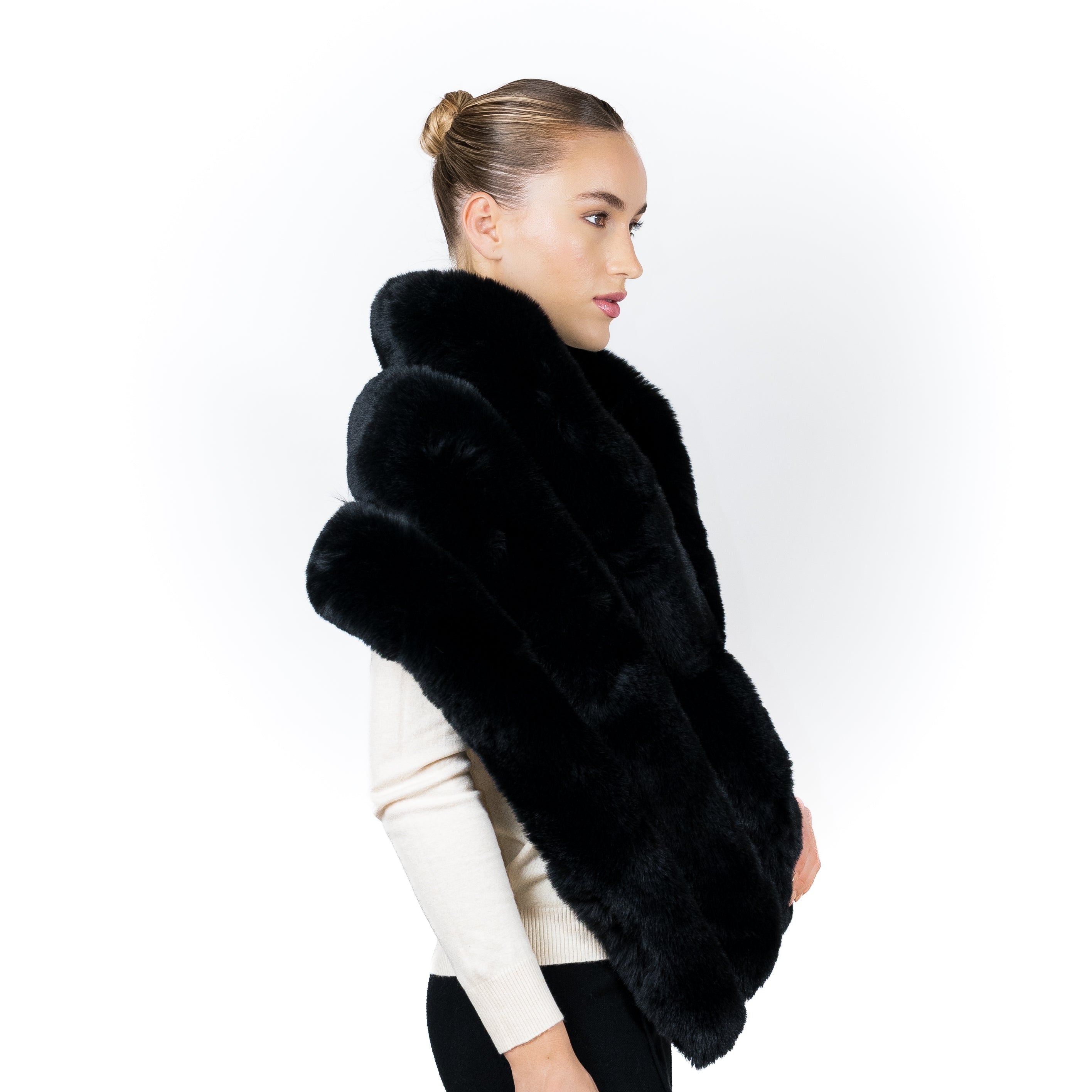 Soft Fur Shoulder Scarf