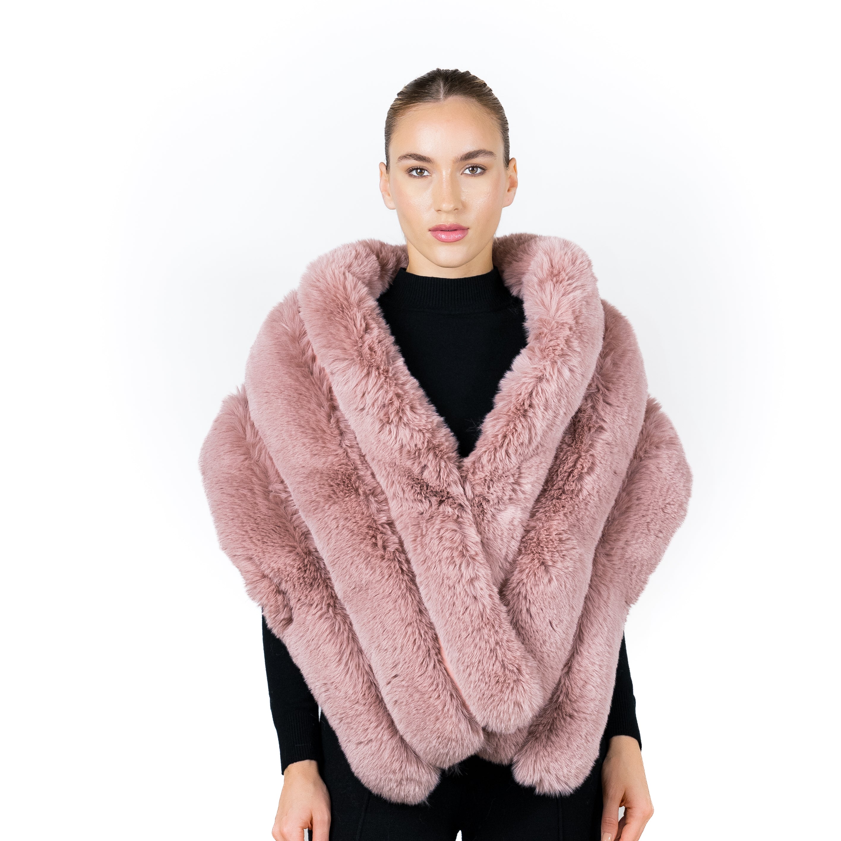 Soft Fur Shoulder Scarf